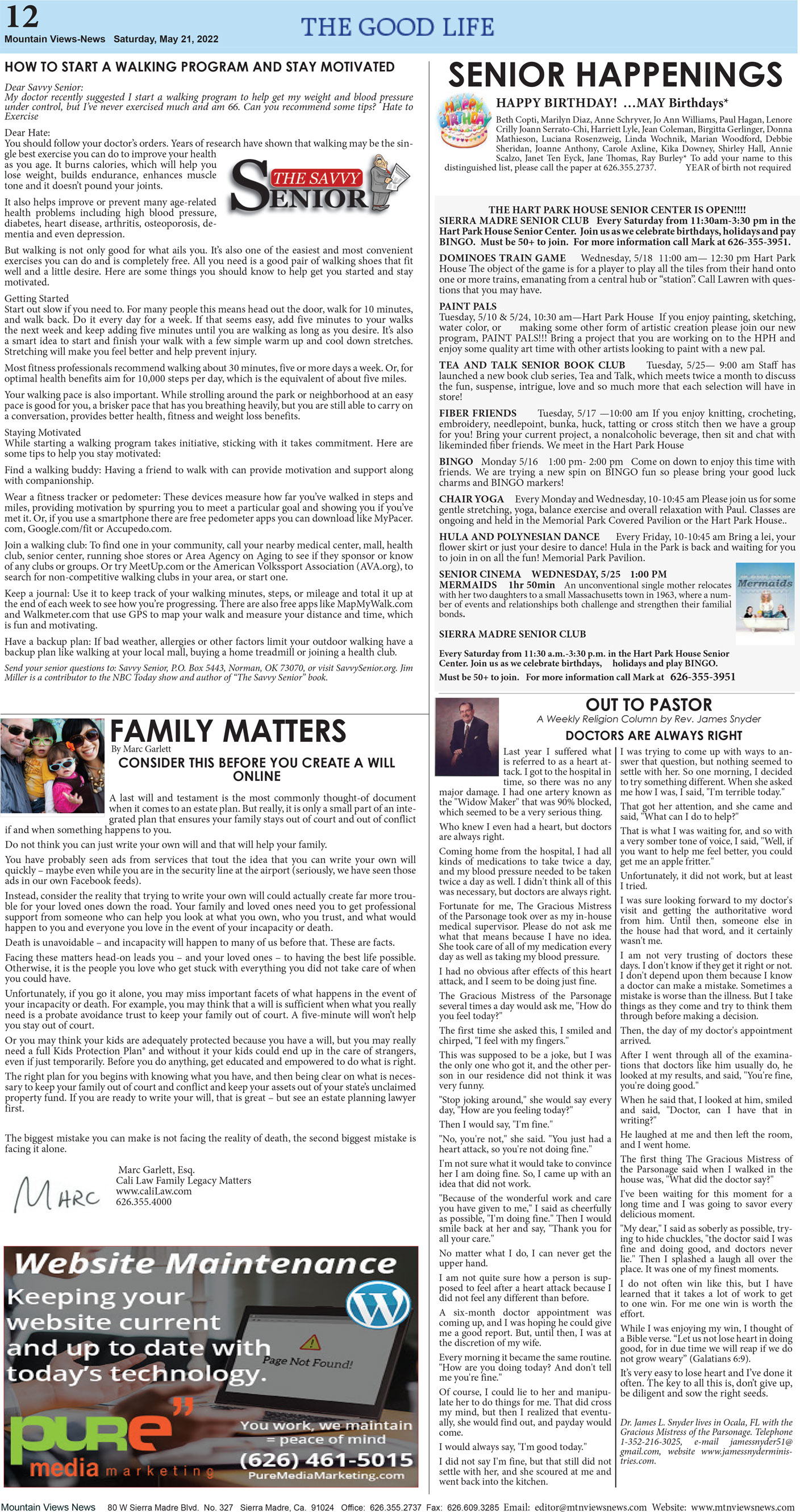 MVNews this week:  Page 12