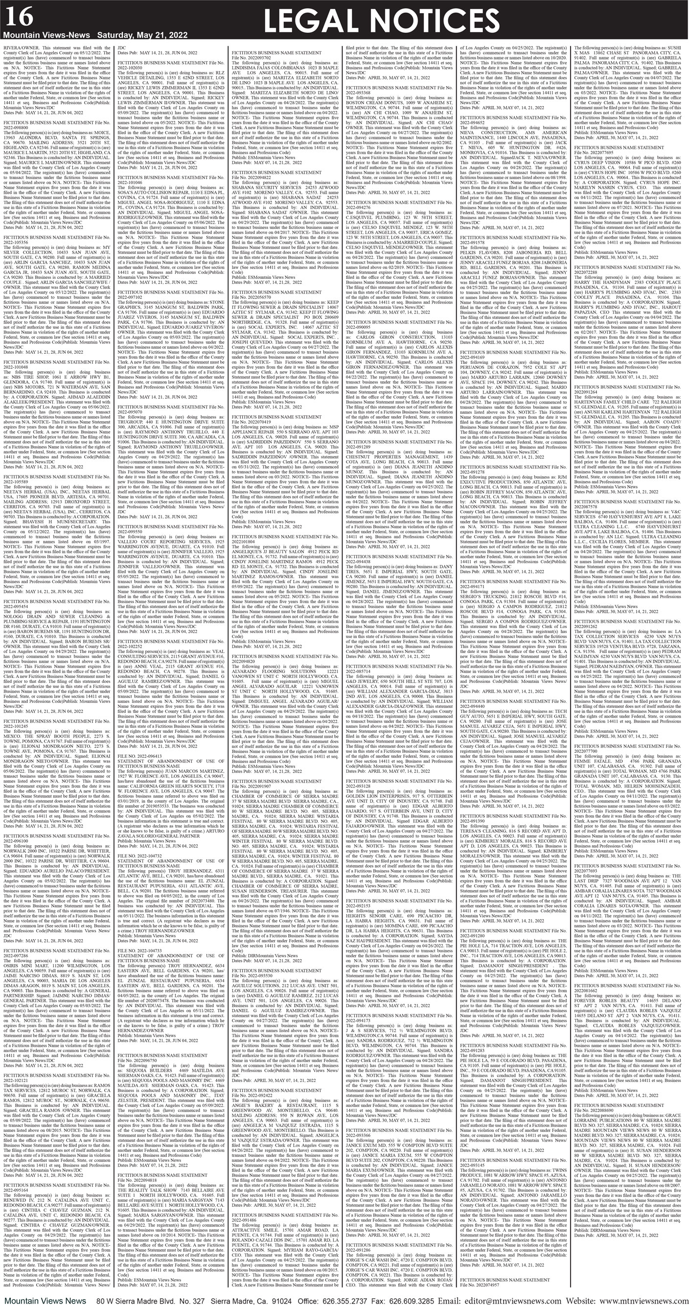 MVNews this week:  Page 16