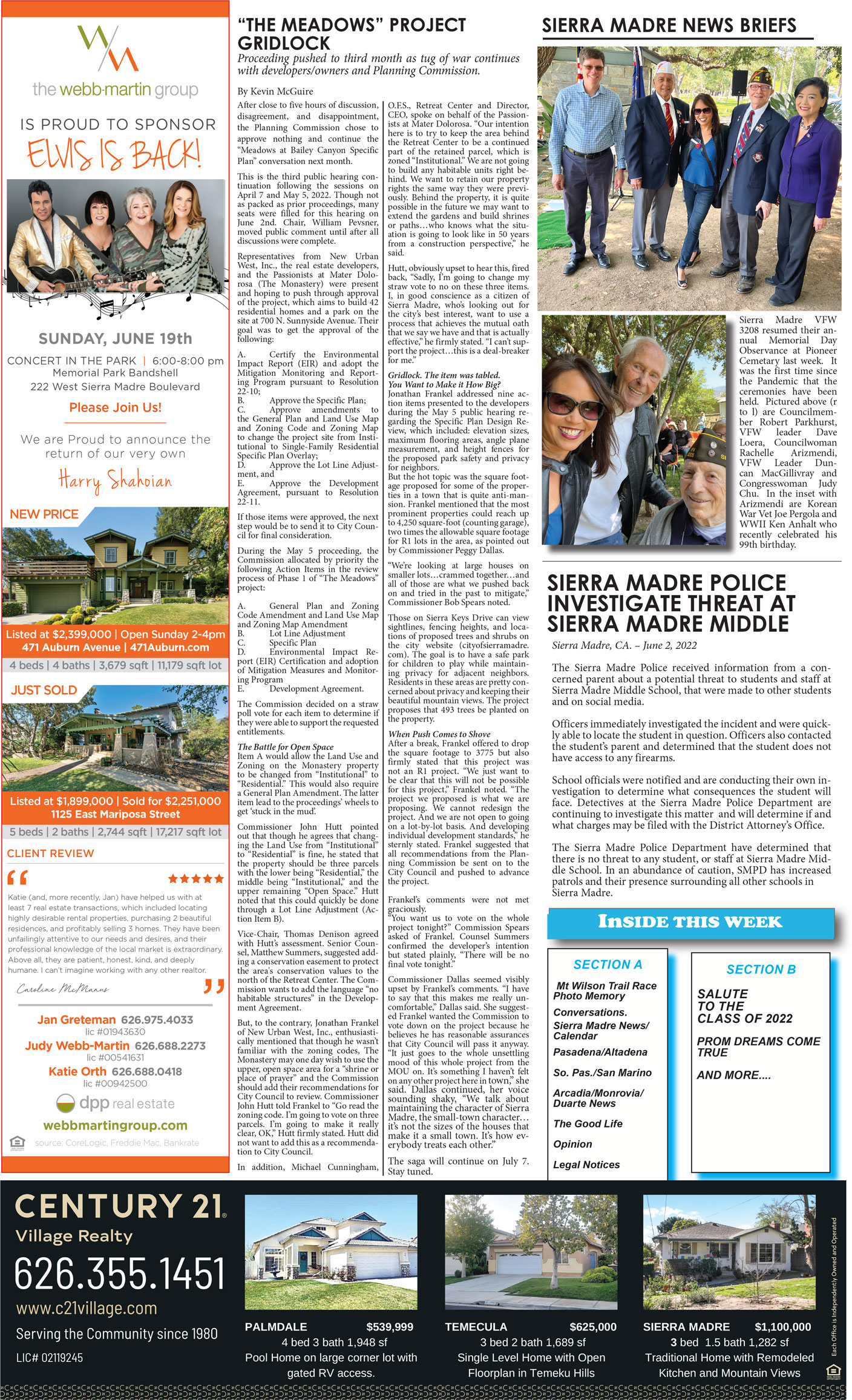 MVNews this week:  Page 1