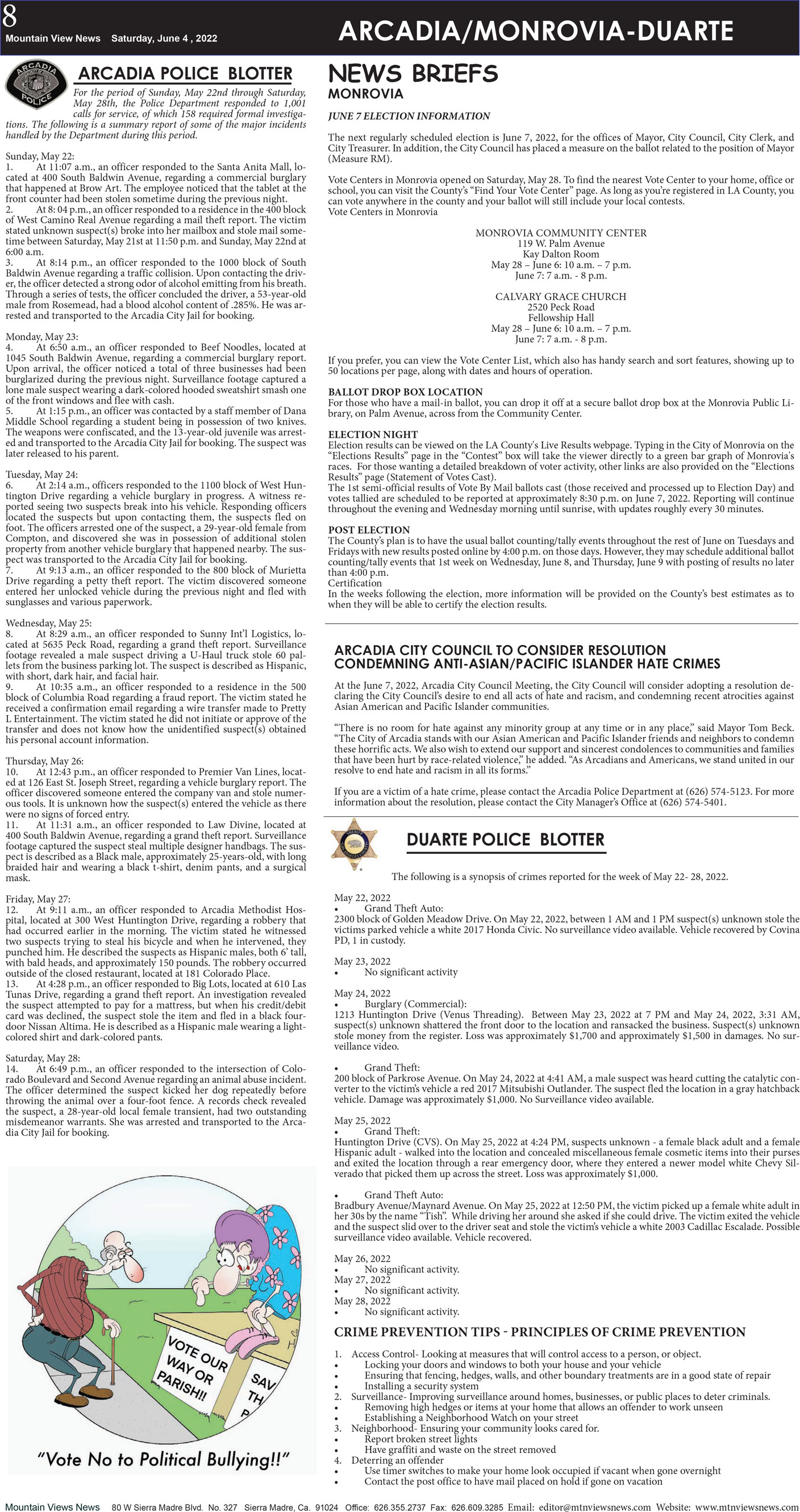 MVNews this week:  Page A:8