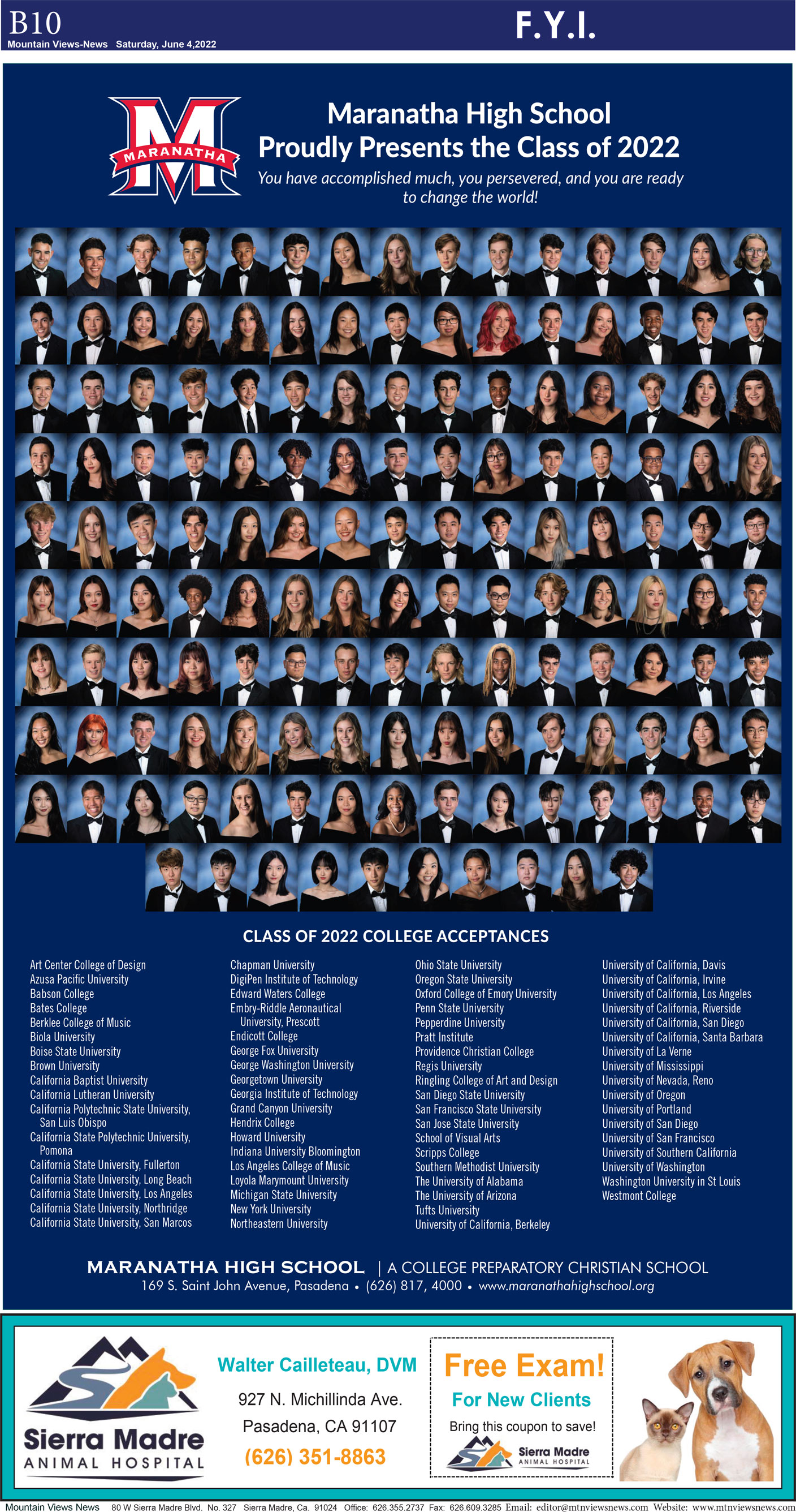 MVNews this week:  Page B:10