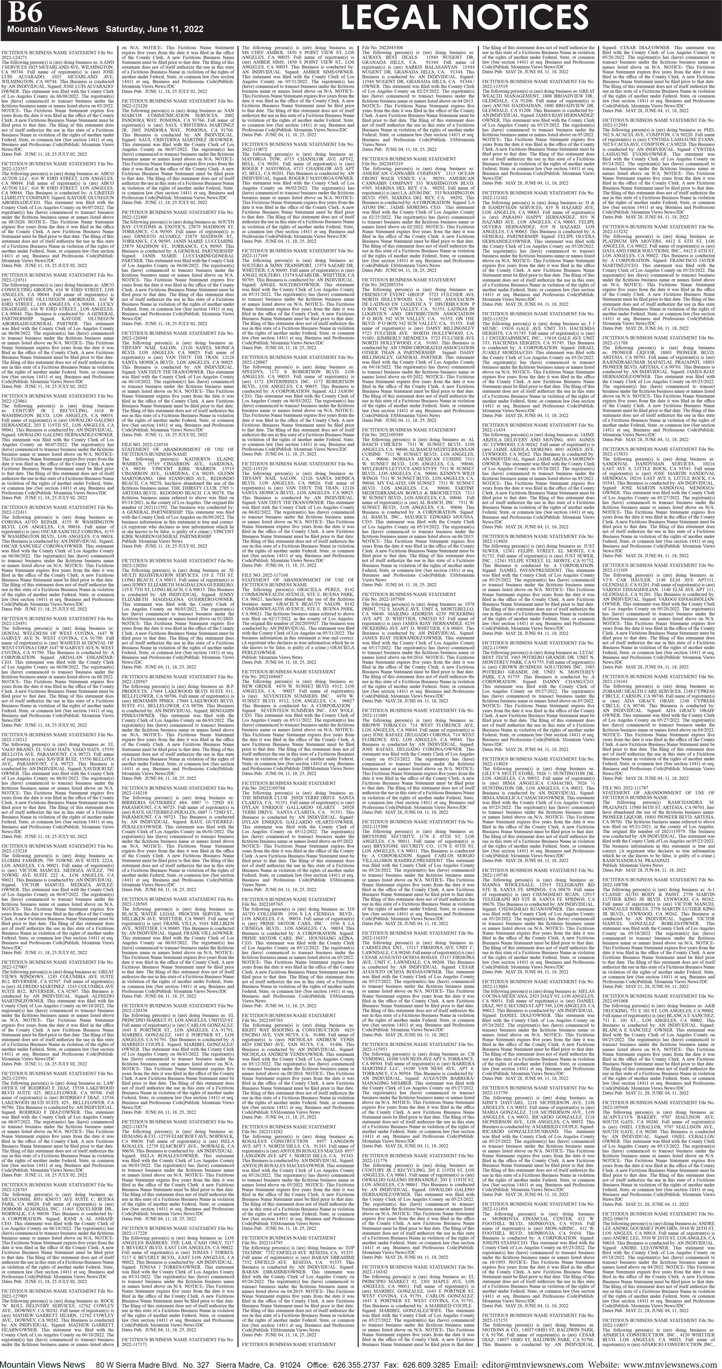 MVNews this week:  Page B:6