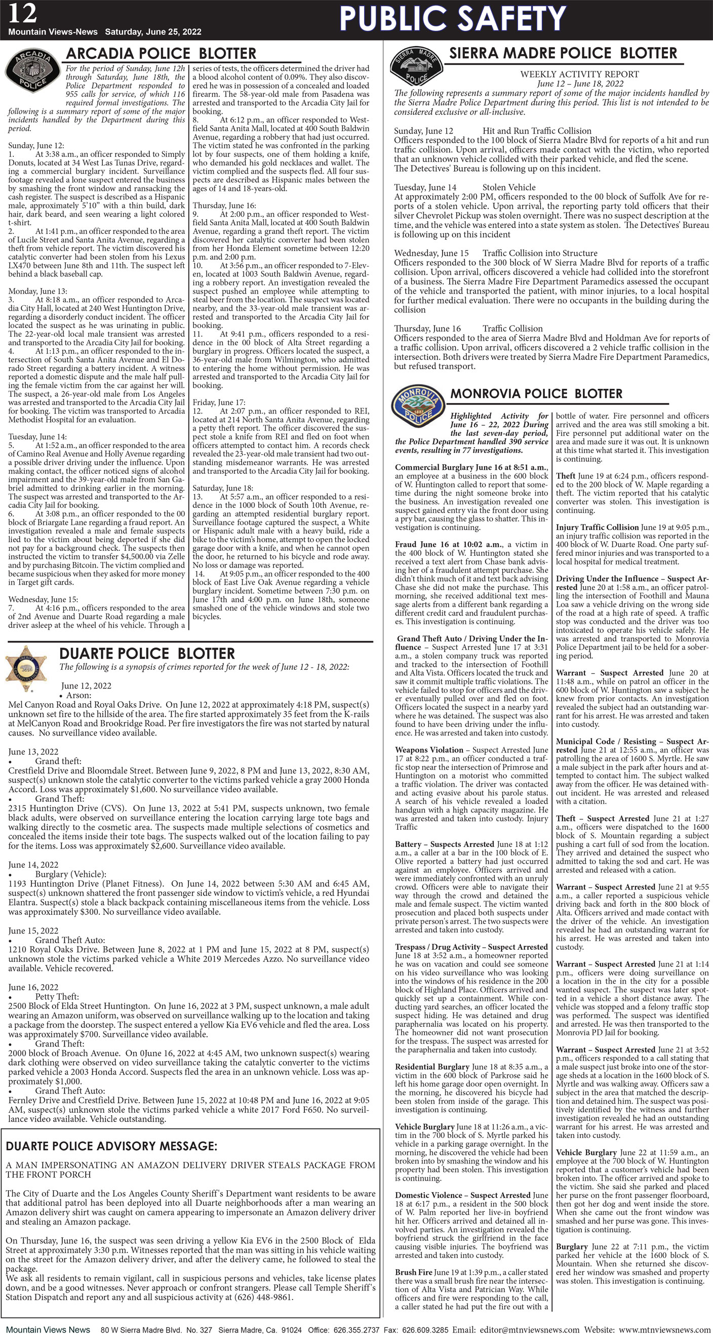 MVNews this week:  Page 12