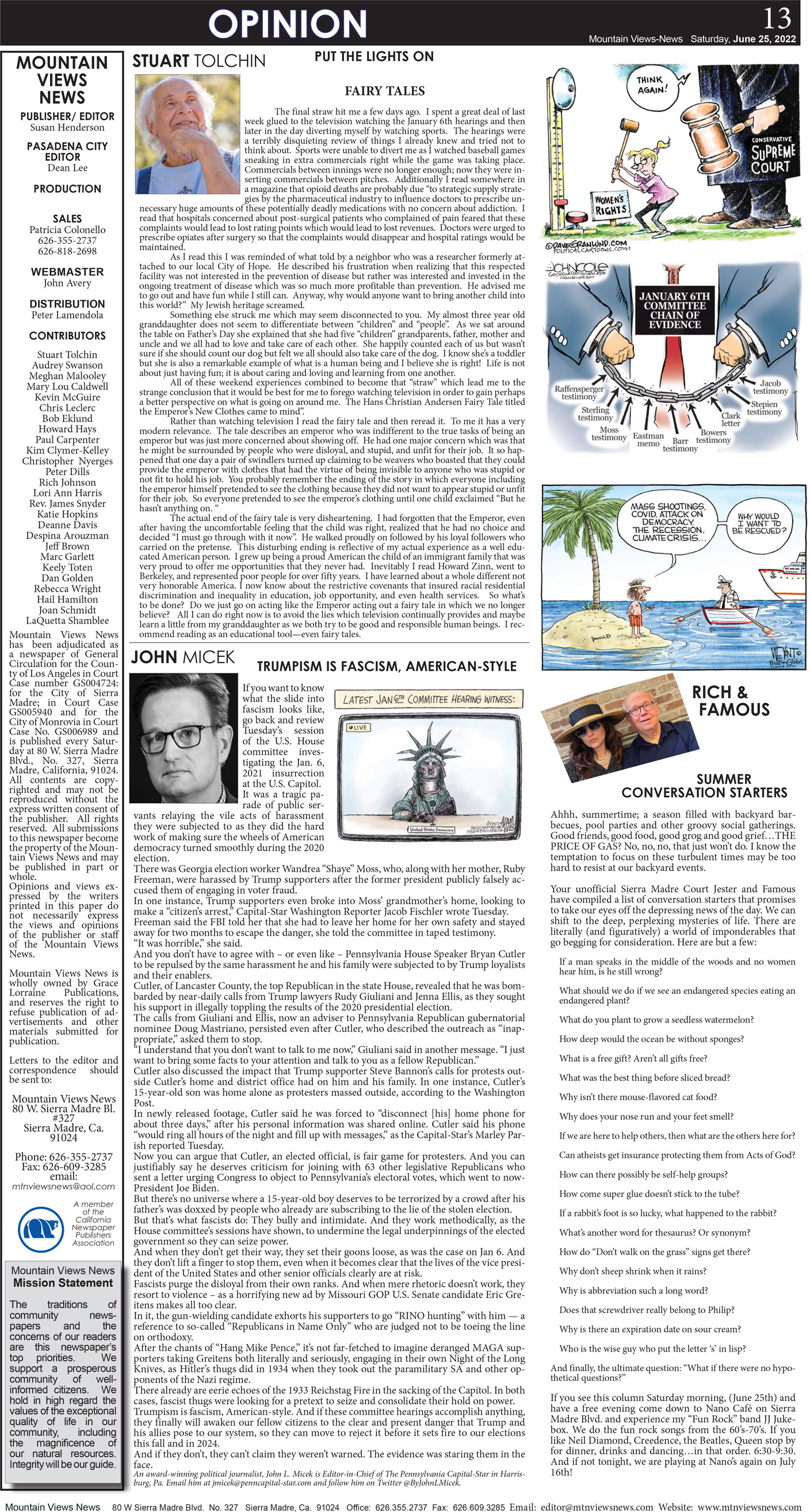 MVNews this week:  Page 13