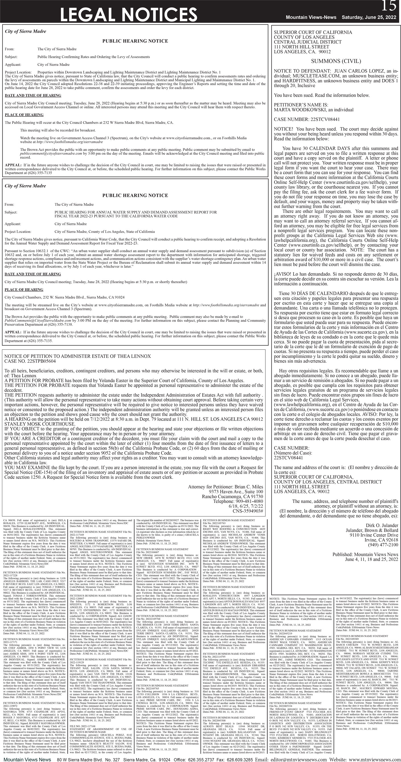 MVNews this week:  Page 15