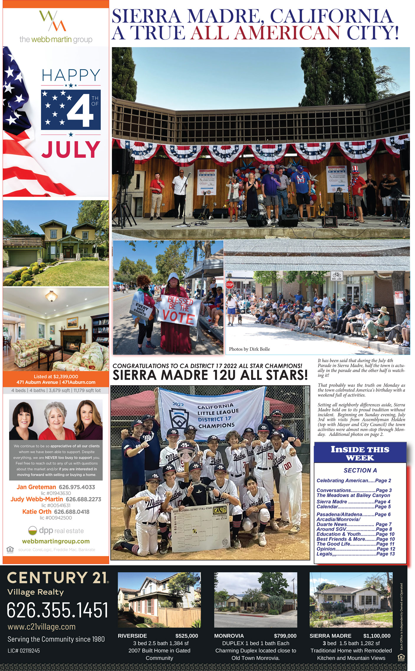 MVNews this week:  Page 1