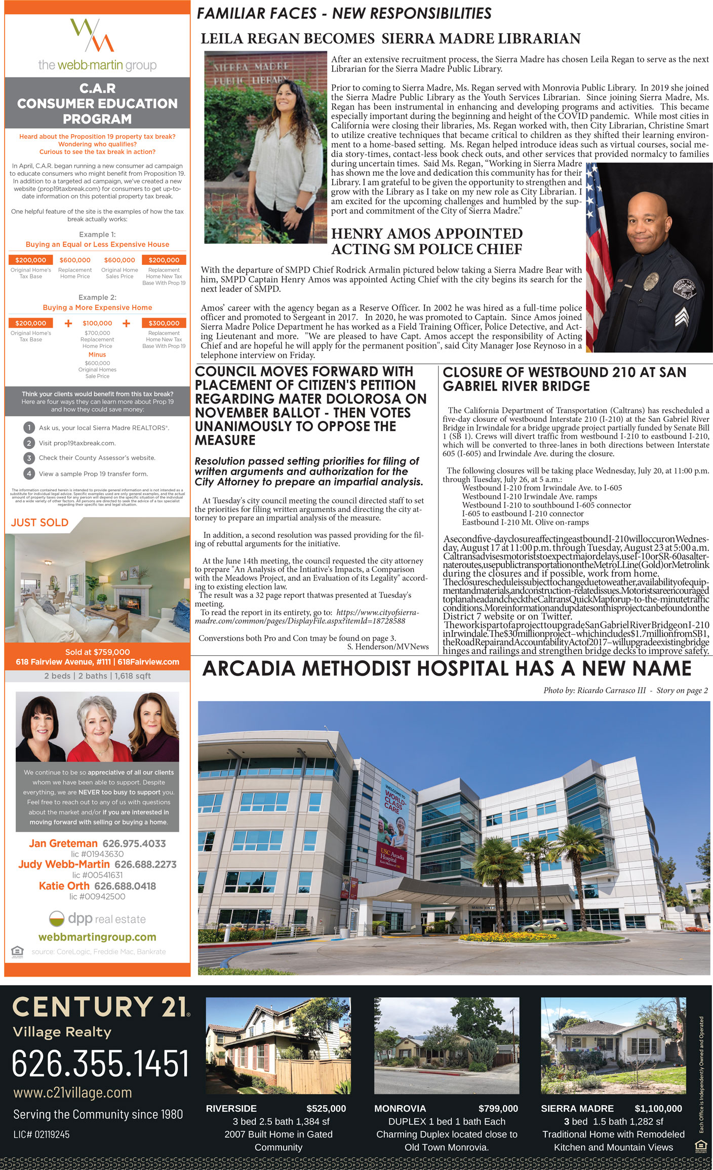 MVNews this week:  Page 1