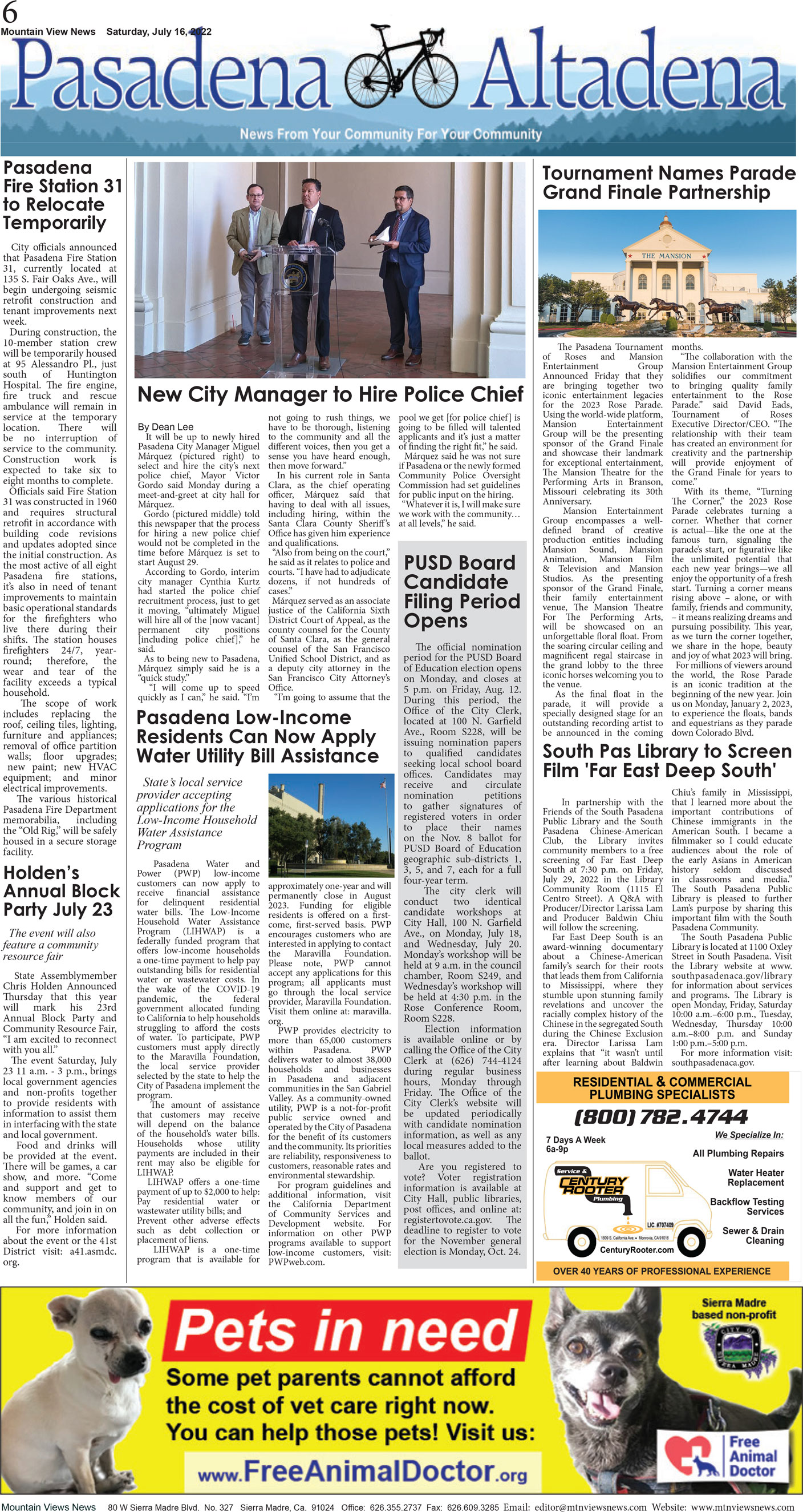 MVNews this week:  Page 6