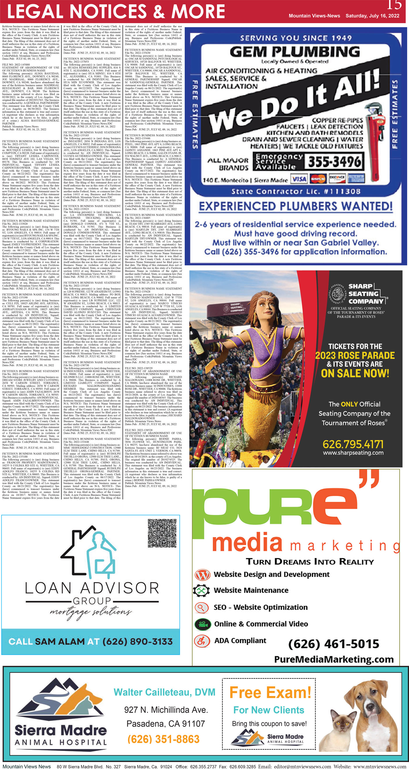 MVNews this week:  Page 15