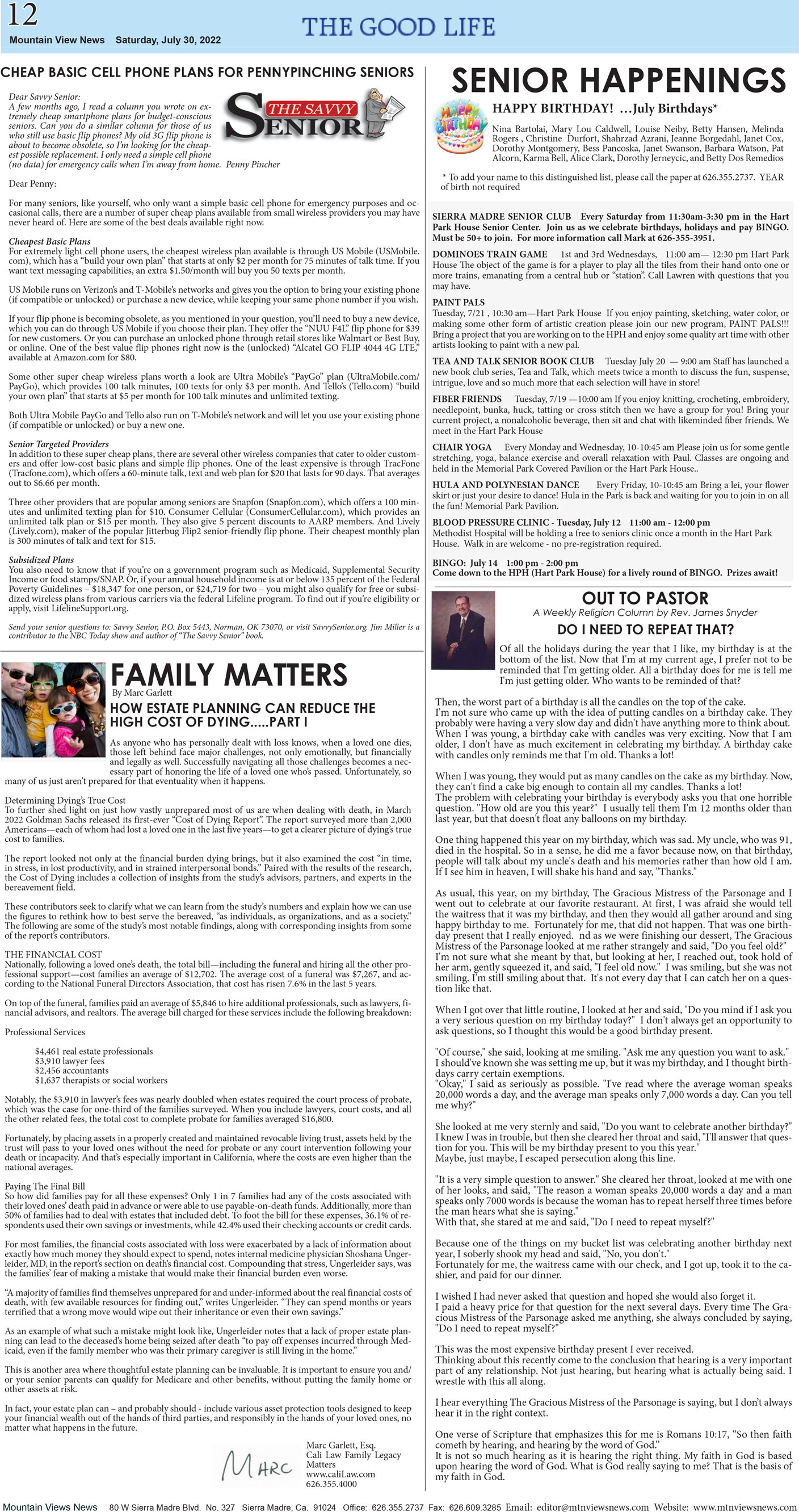 MVNews this week:  Page 12