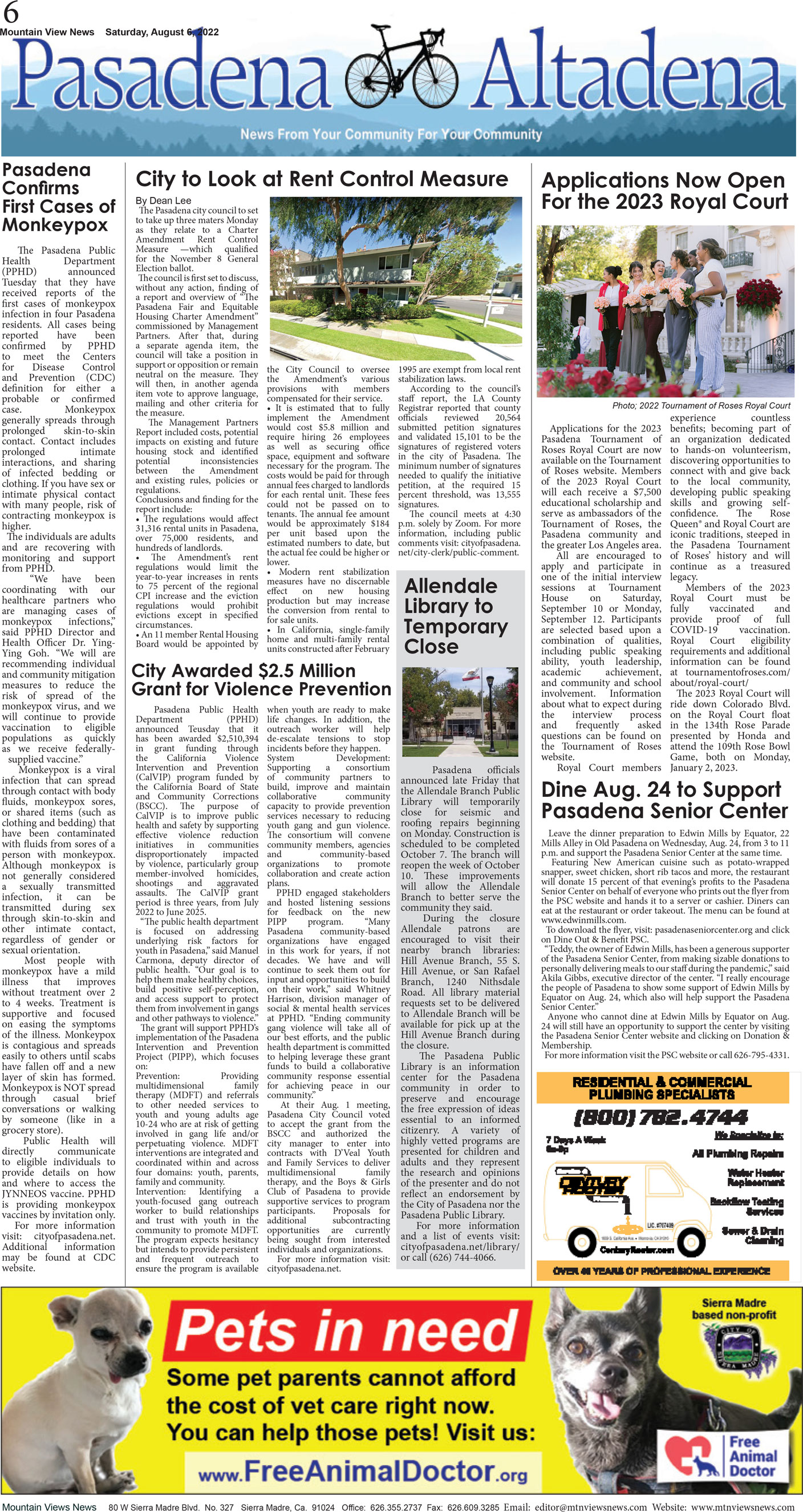 MVNews this week:  Page 6