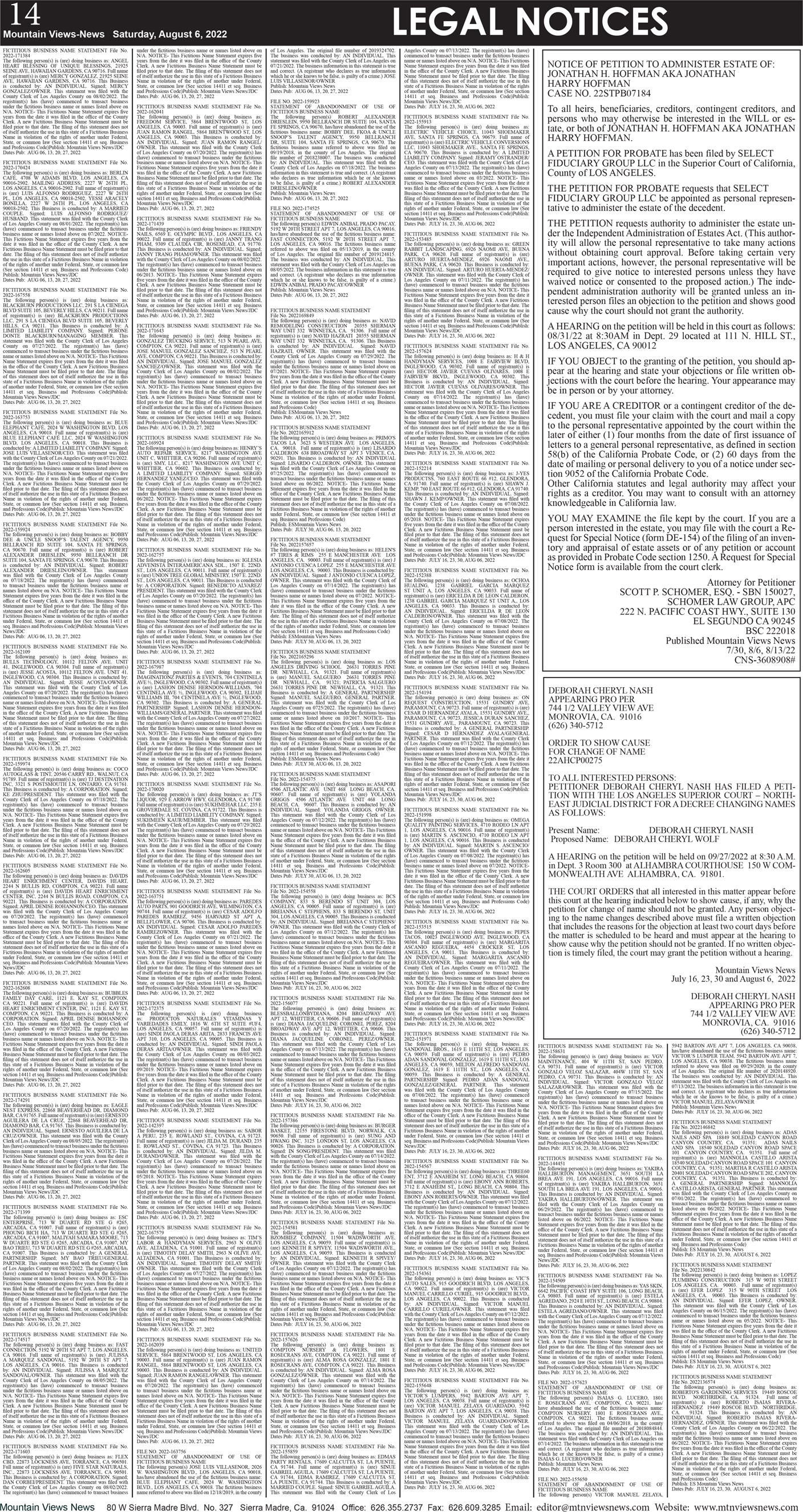 MVNews this week:  Page 14