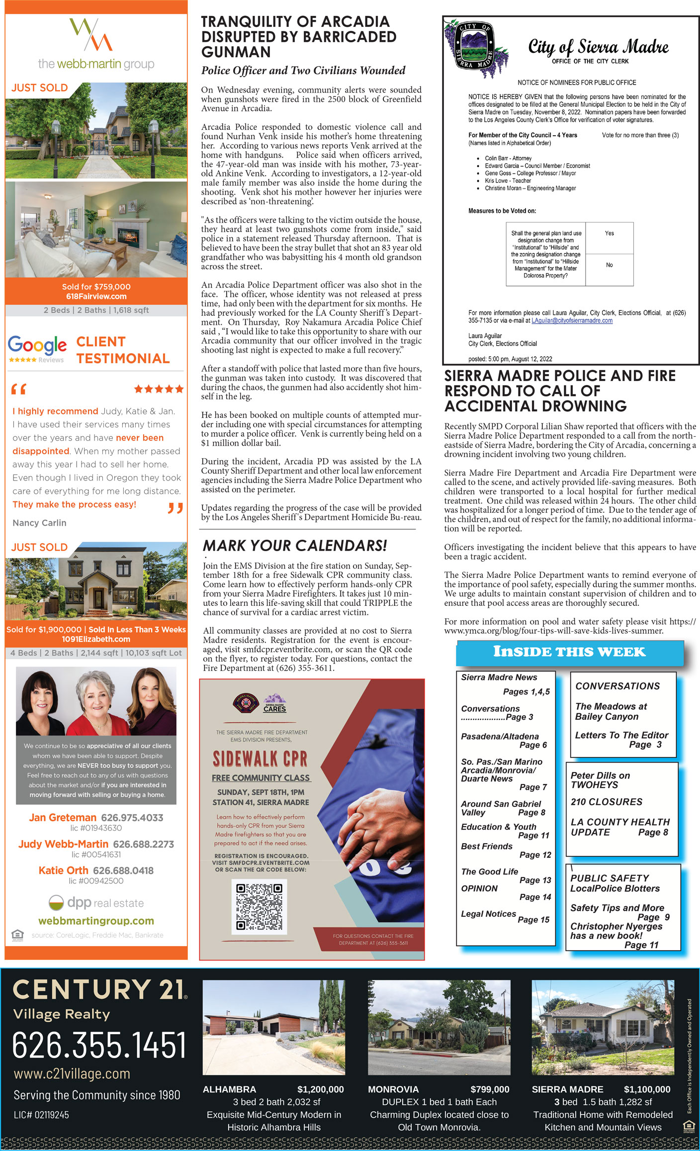 MVNews this week:  Page 1