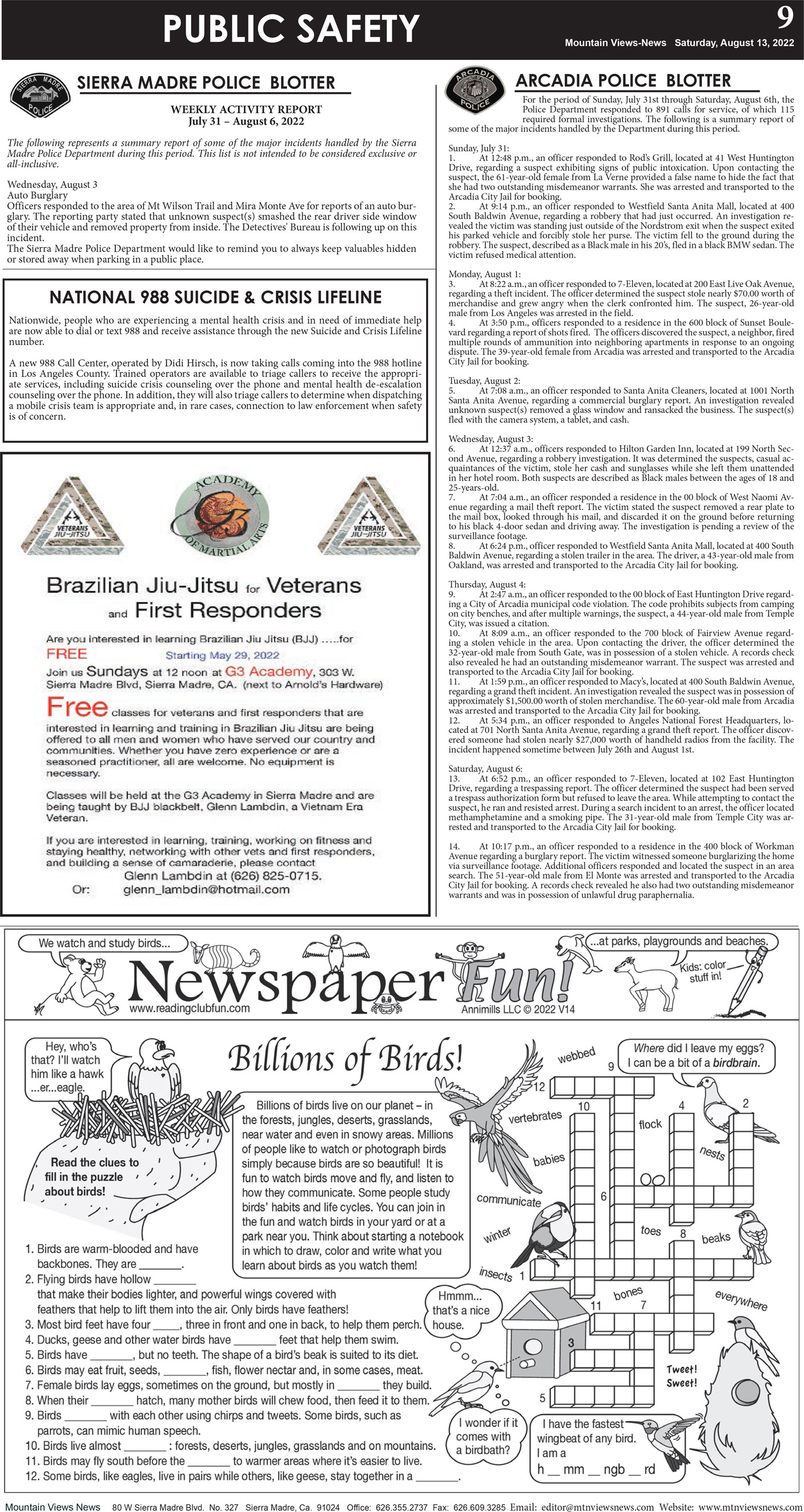 MVNews this week:  Page 9