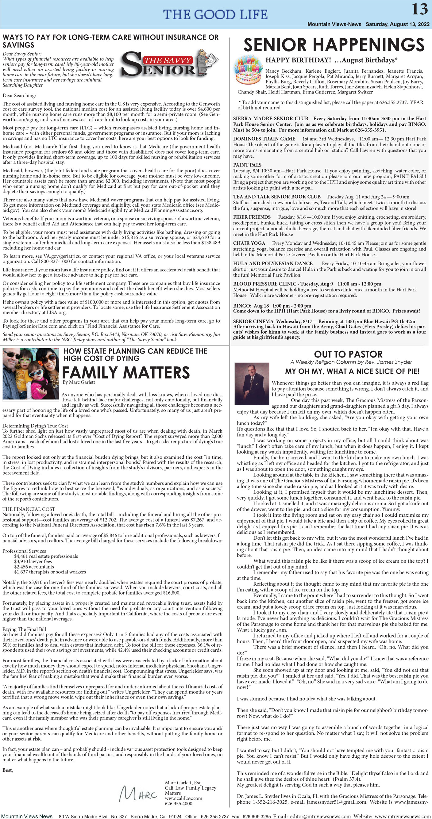 MVNews this week:  Page 13