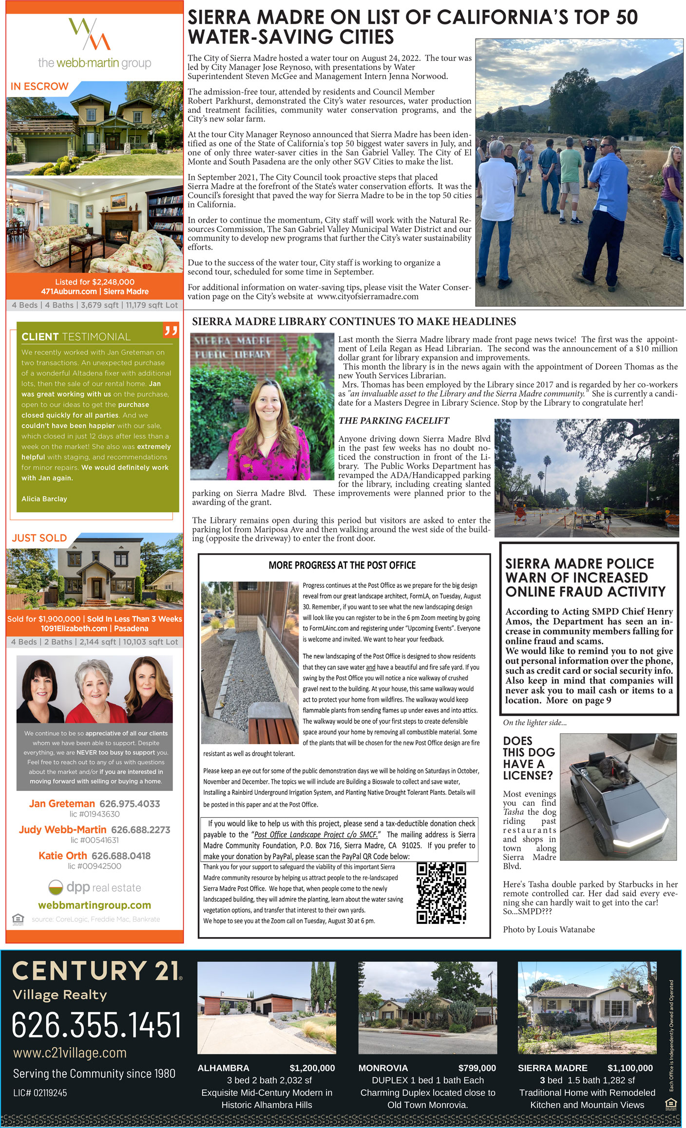 MVNews this week:  Page 1