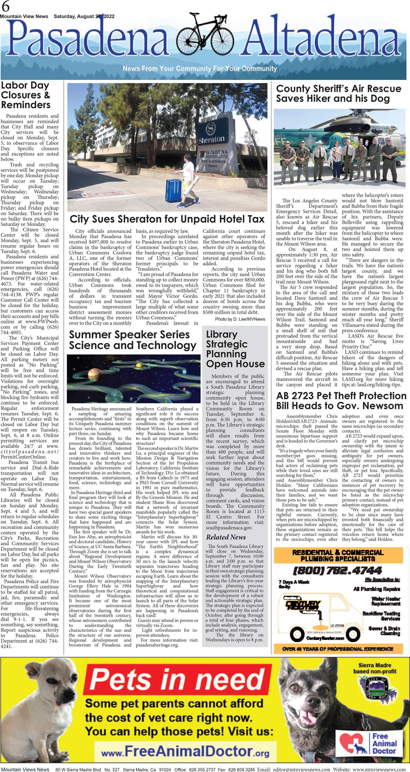 MVNews this week:  Page 6