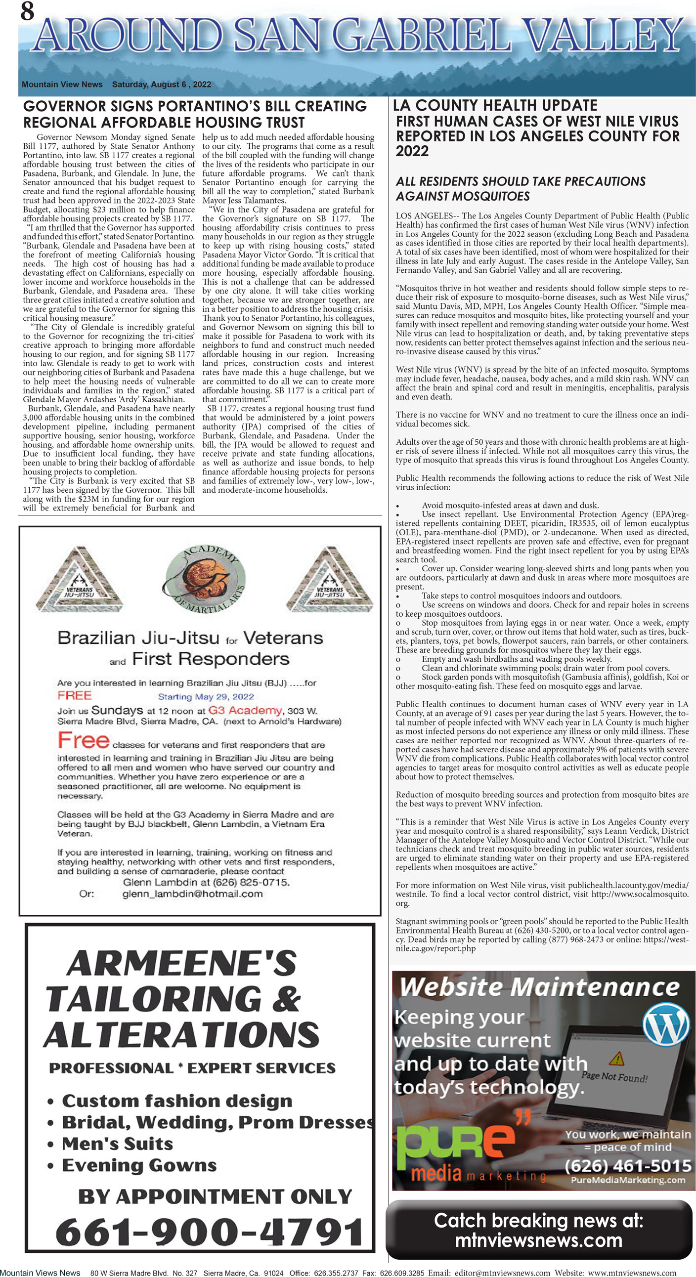 MVNews this week:  Page 8