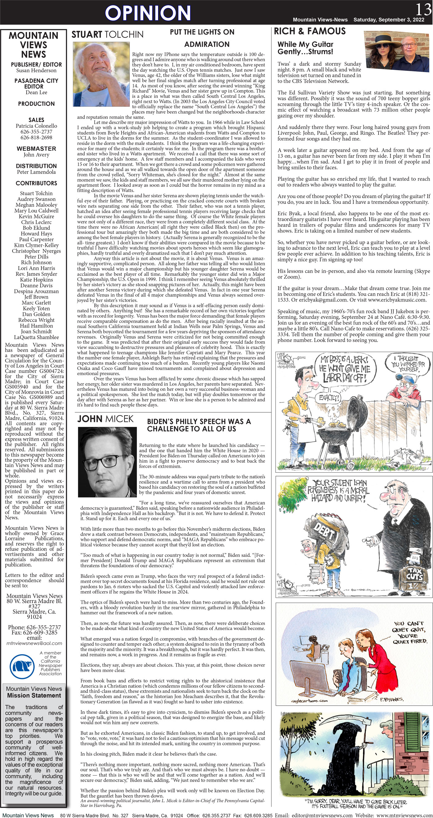 MVNews this week:  Page 13