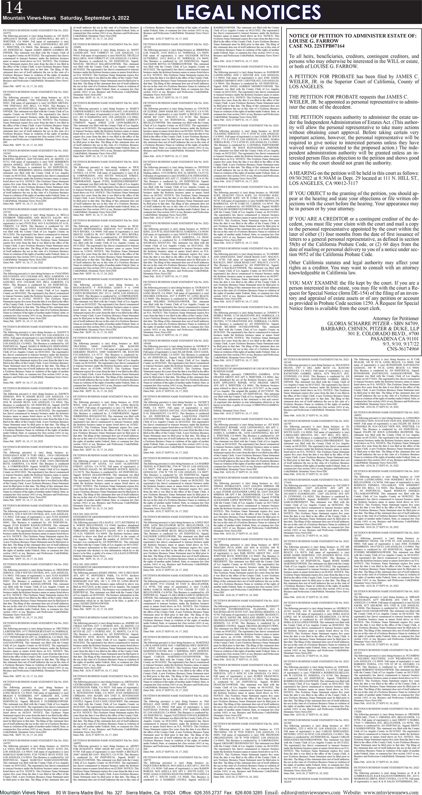 MVNews this week:  Page 14