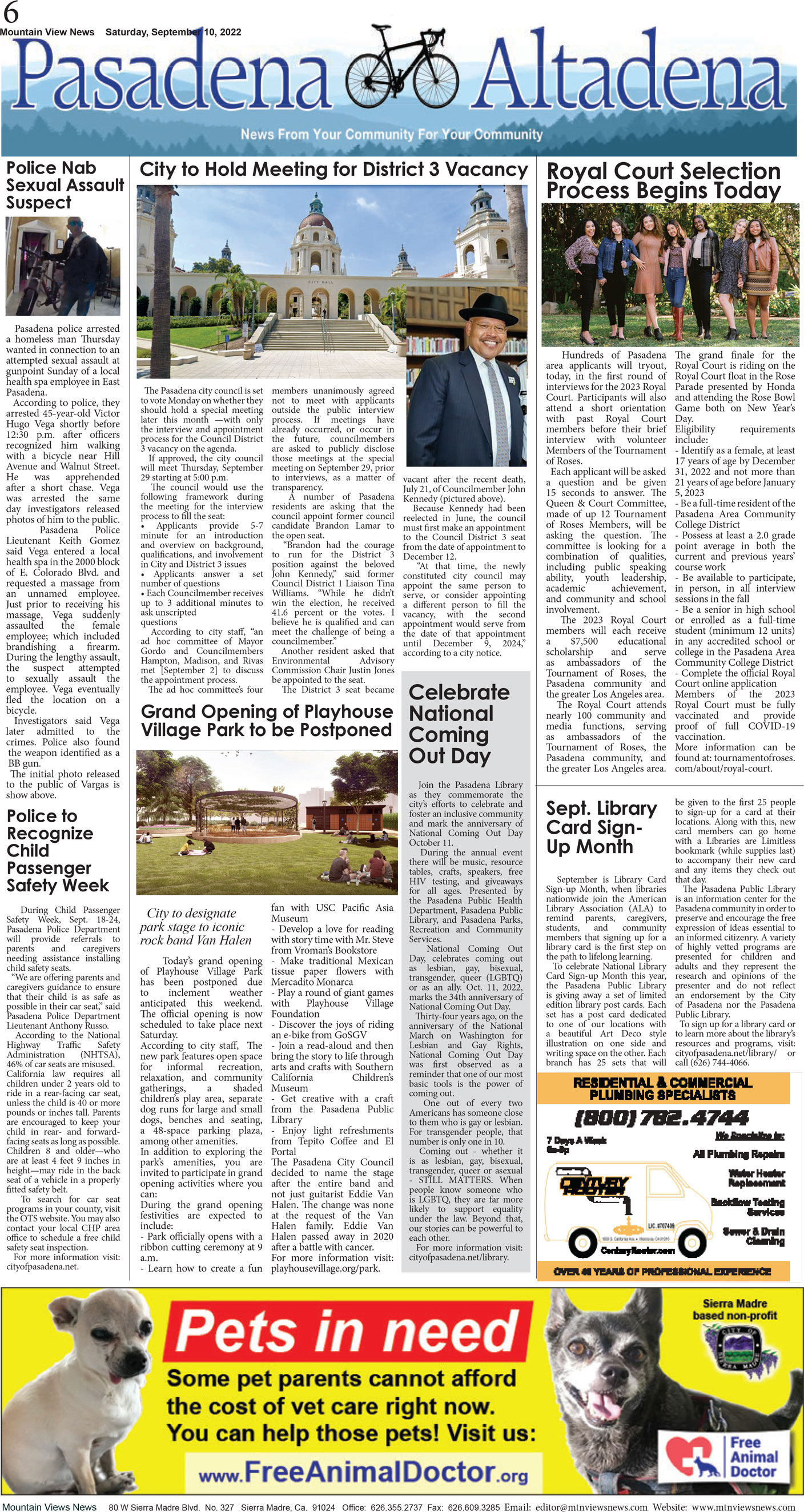 MVNews this week:  Page 6