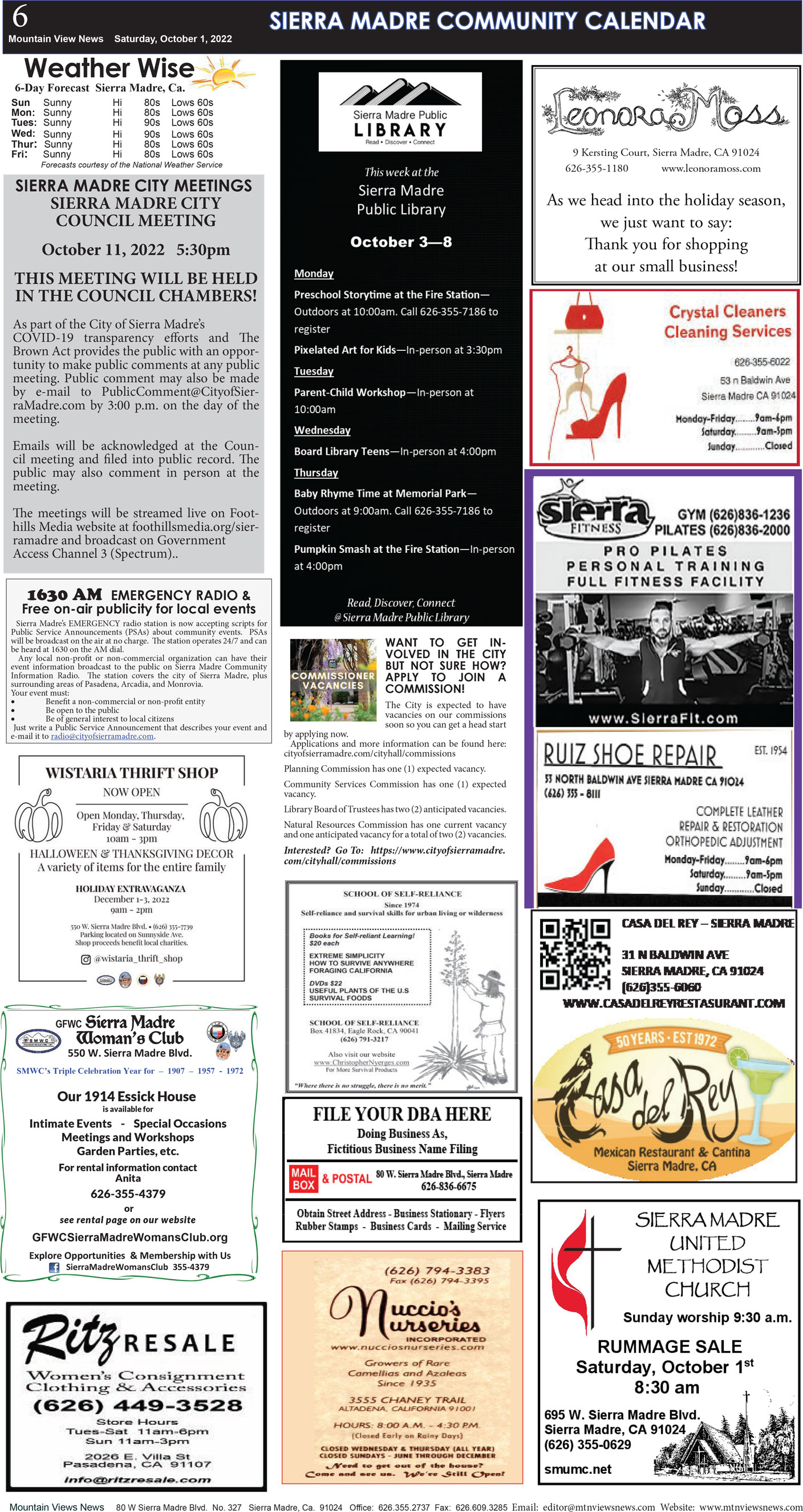 MVNews this week:  Page 6