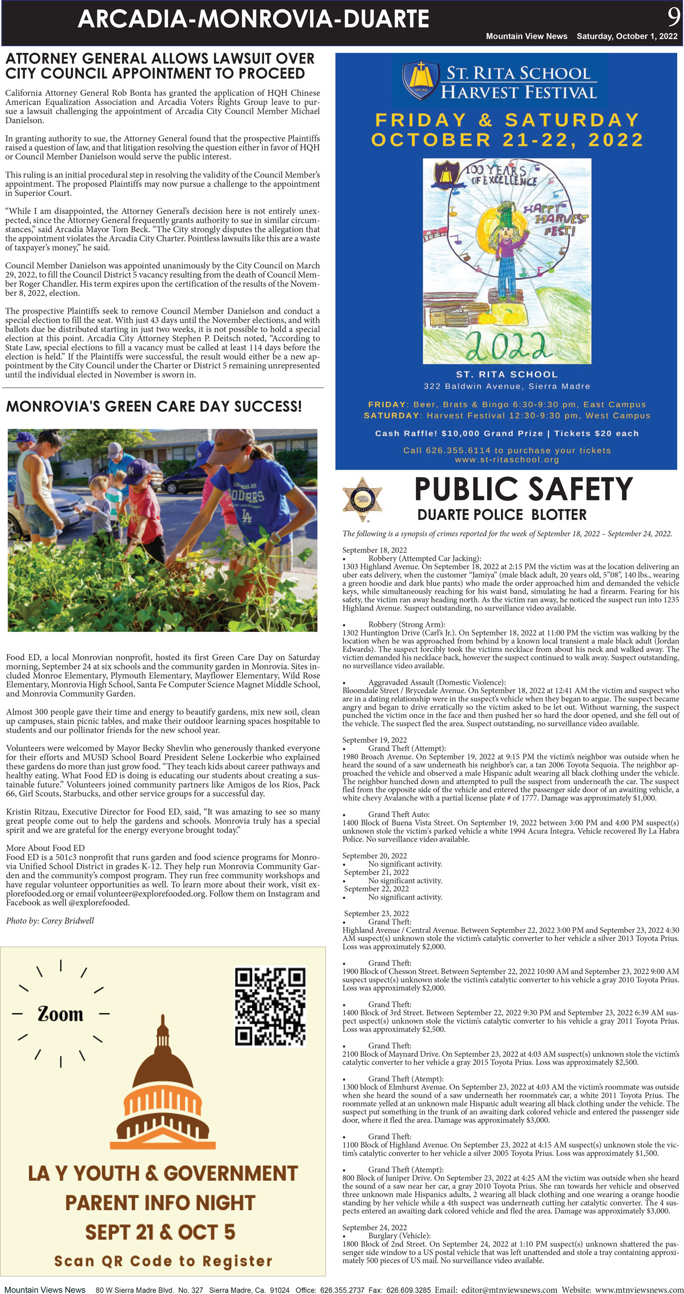 MVNews this week:  Page 9