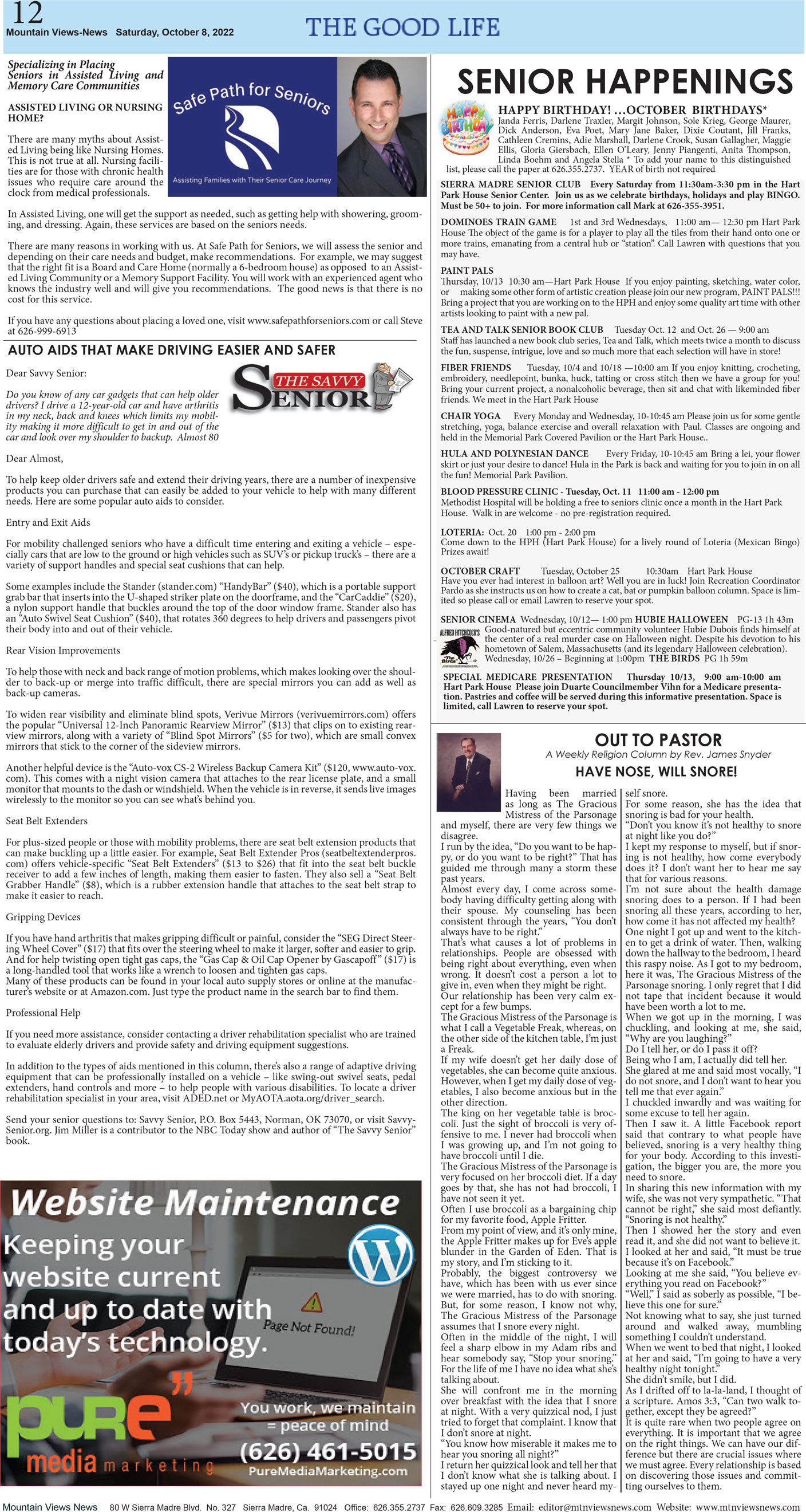 MVNews this week:  Page 12