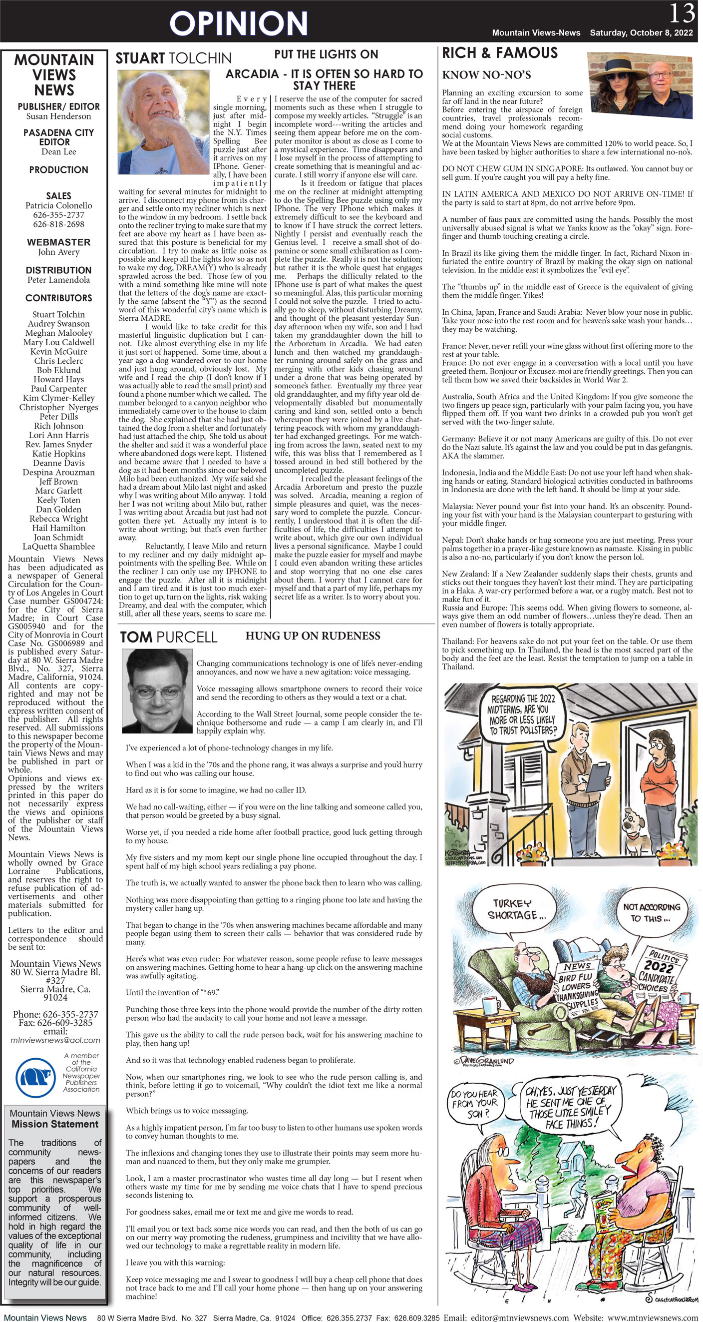 MVNews this week:  Page 13