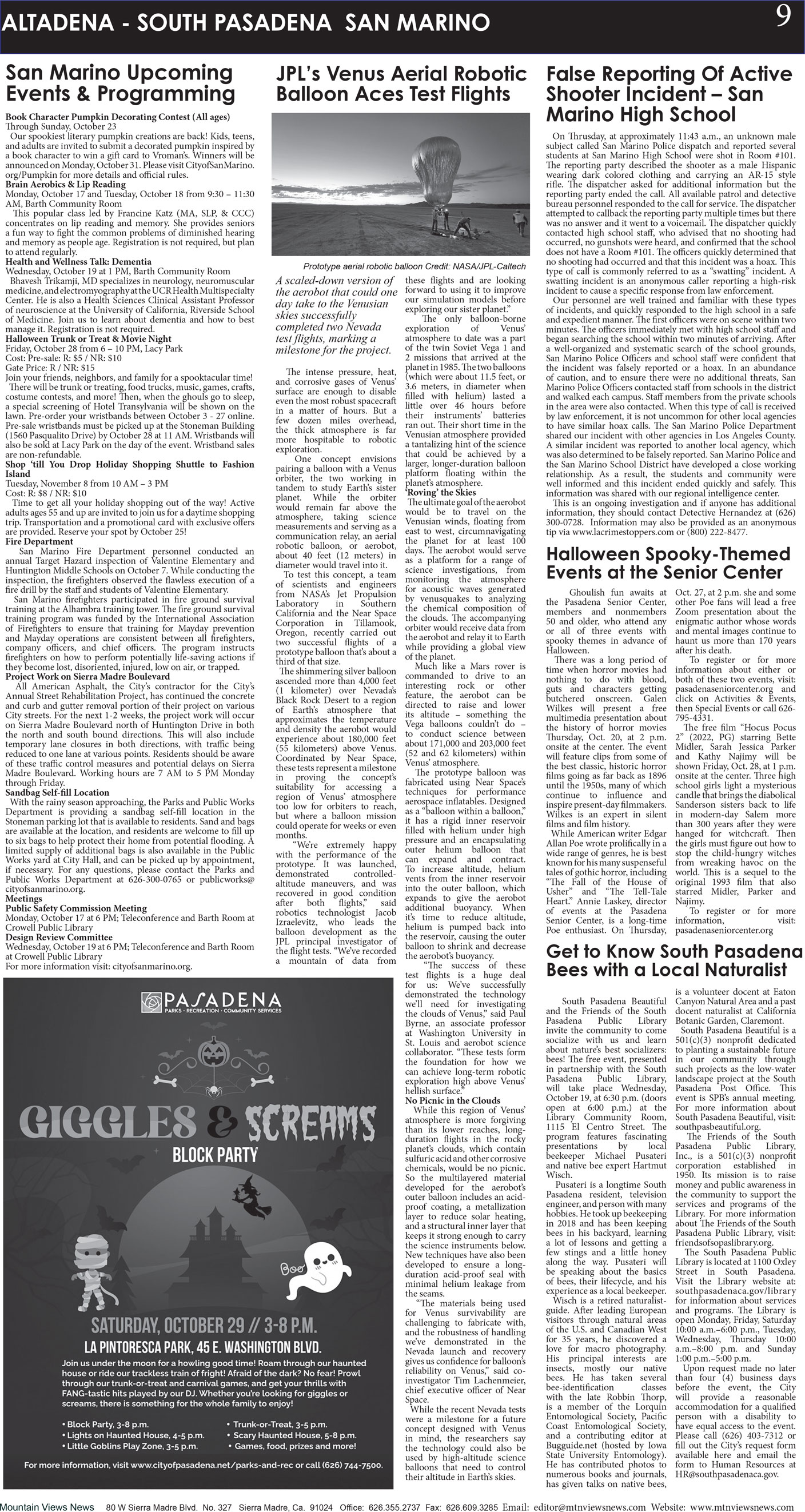 MVNews this week:  Page 9