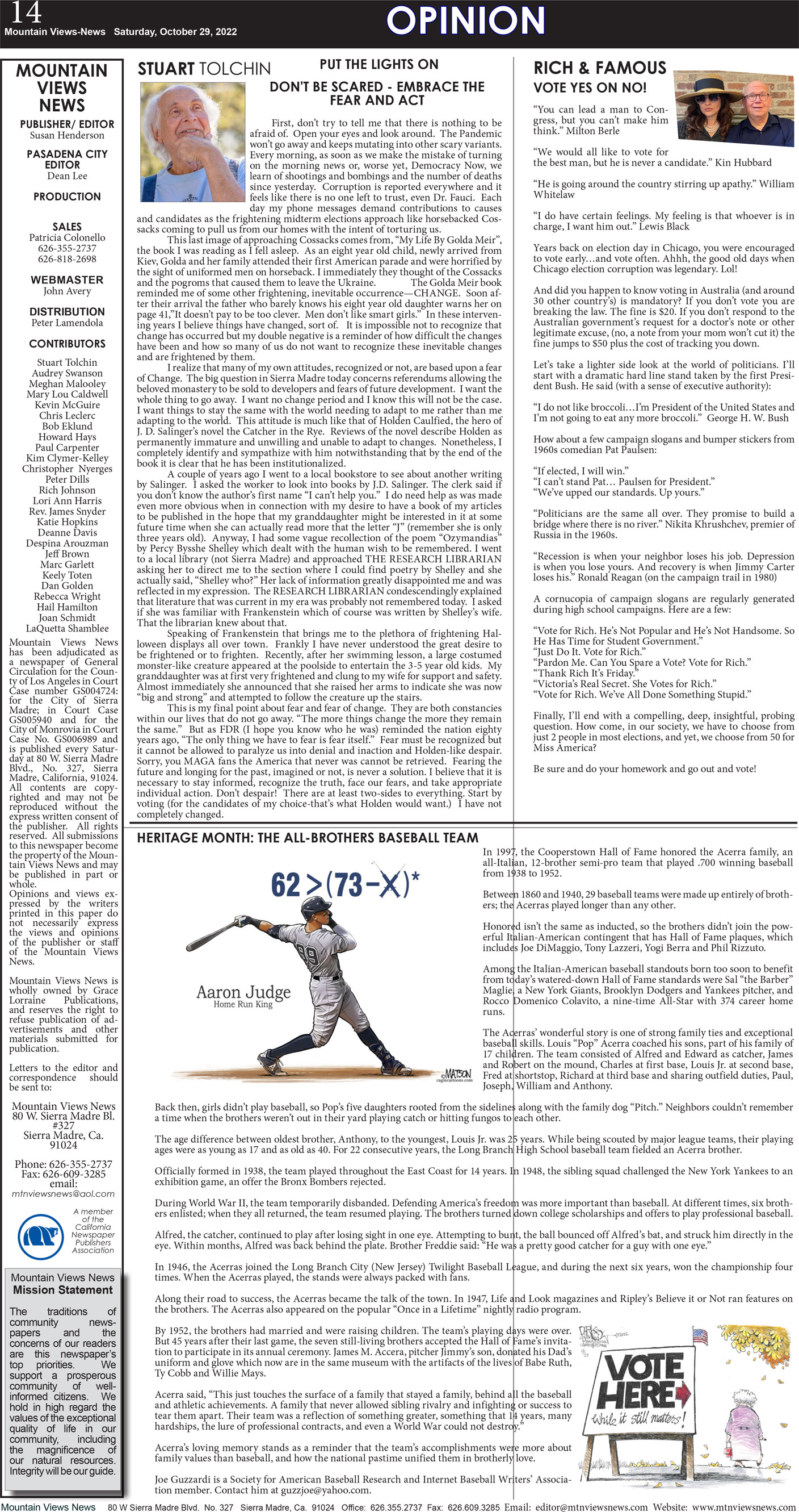 MVNews this week:  Page 14