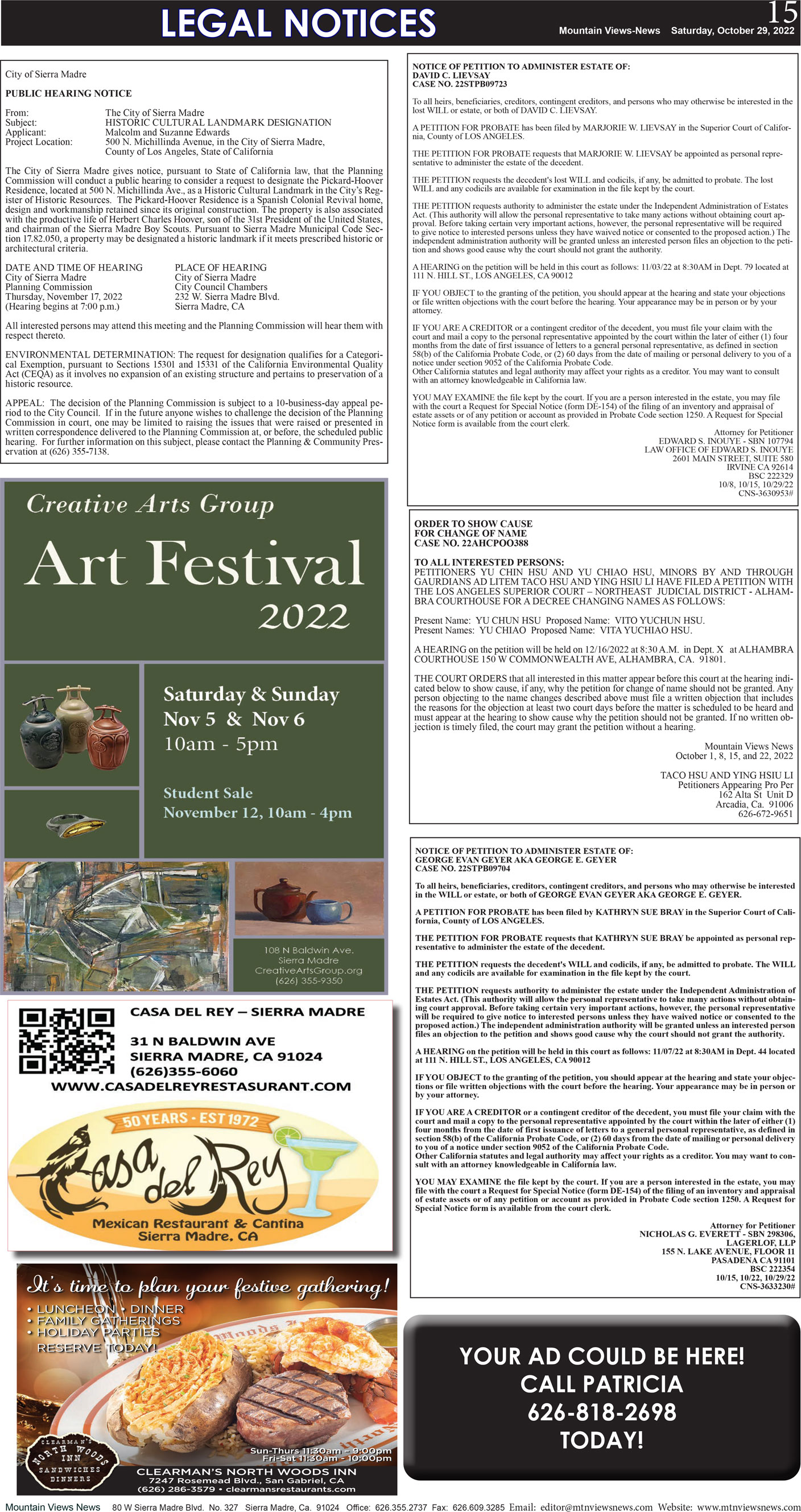 MVNews this week:  Page 15