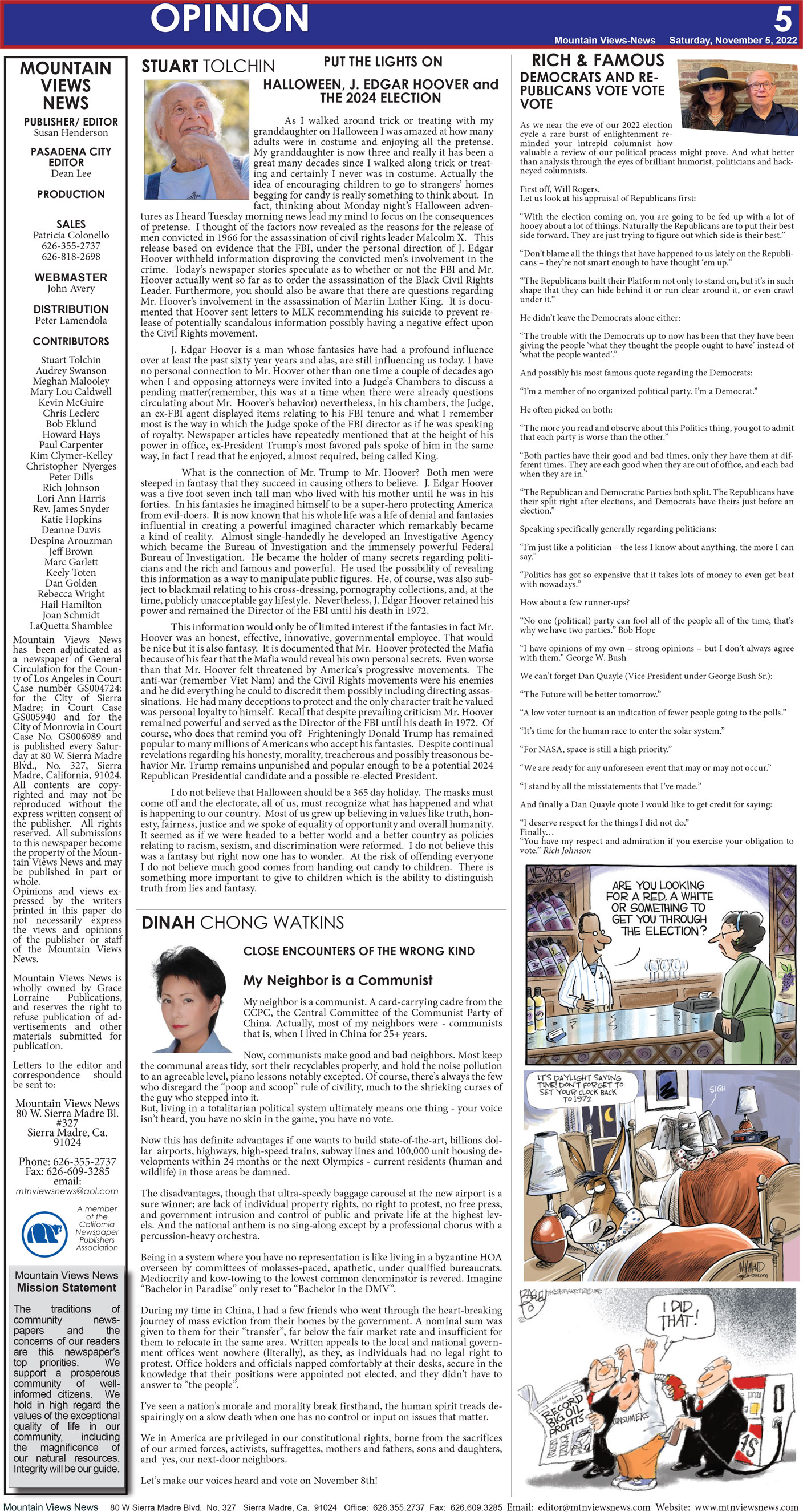 MVNews this week:  Page B:5