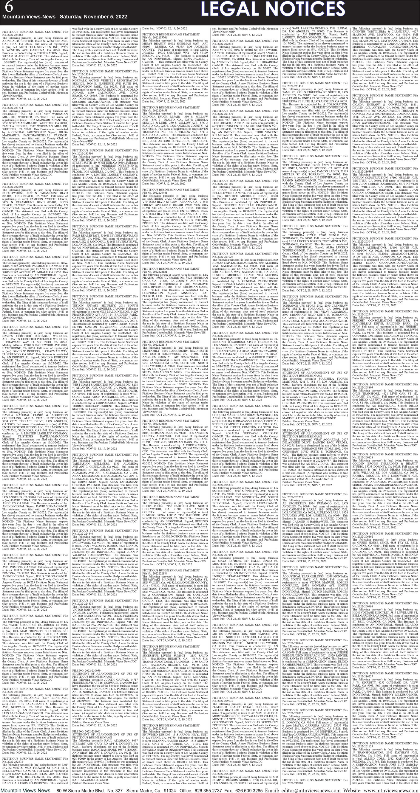 MVNews this week:  Page B:6