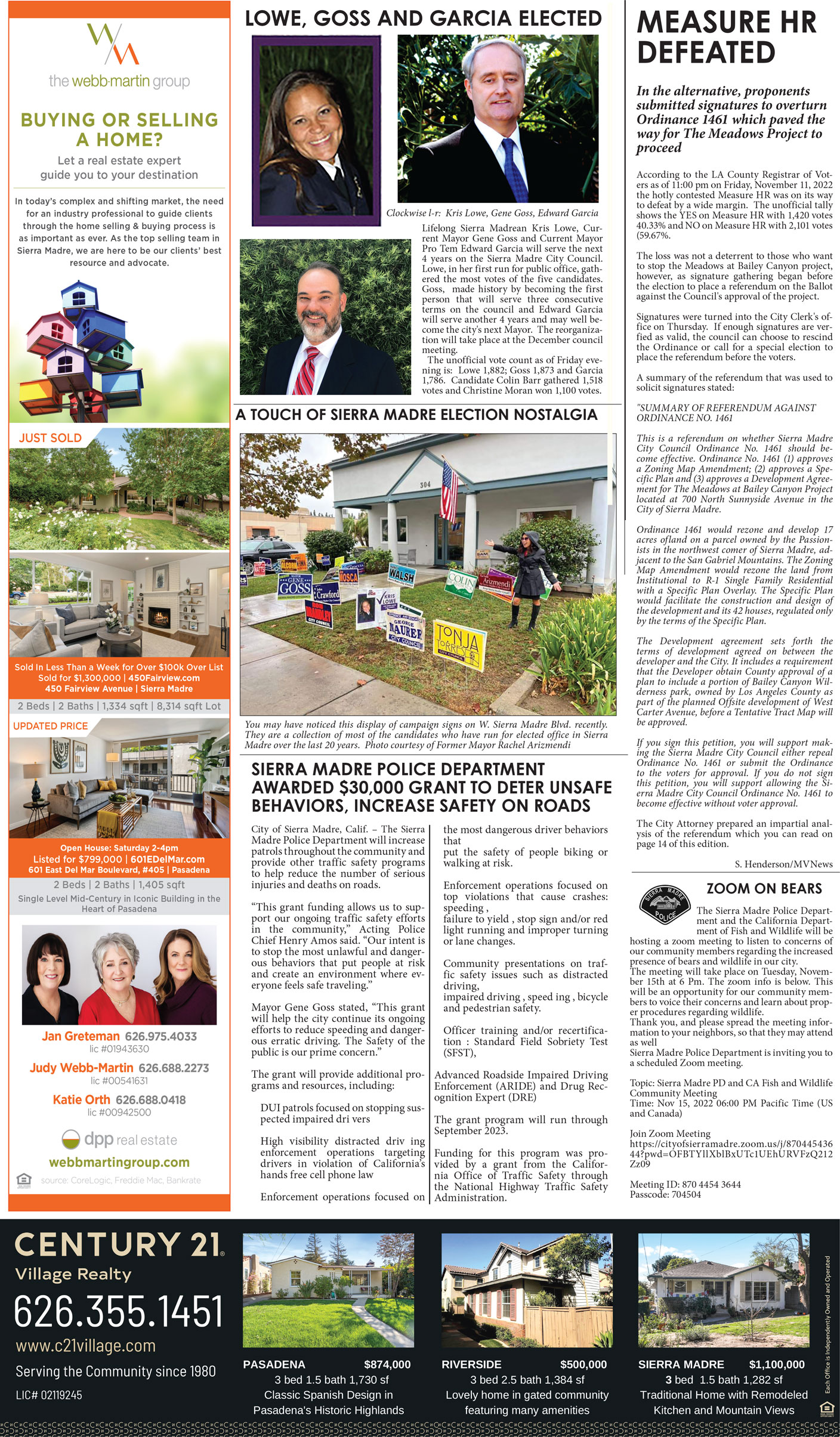 MVNews this week:  Page 1