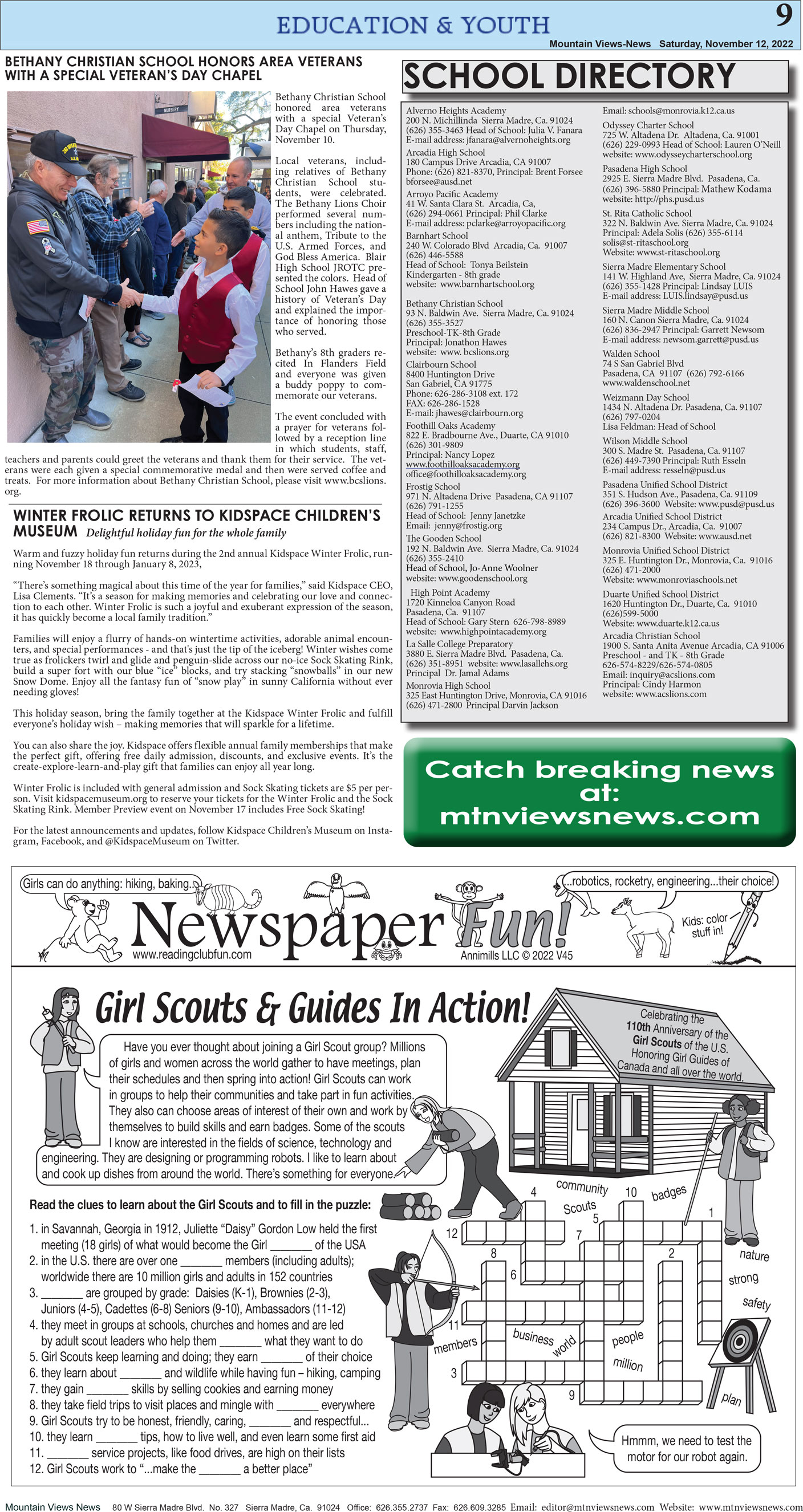 MVNews this week:  Page 9