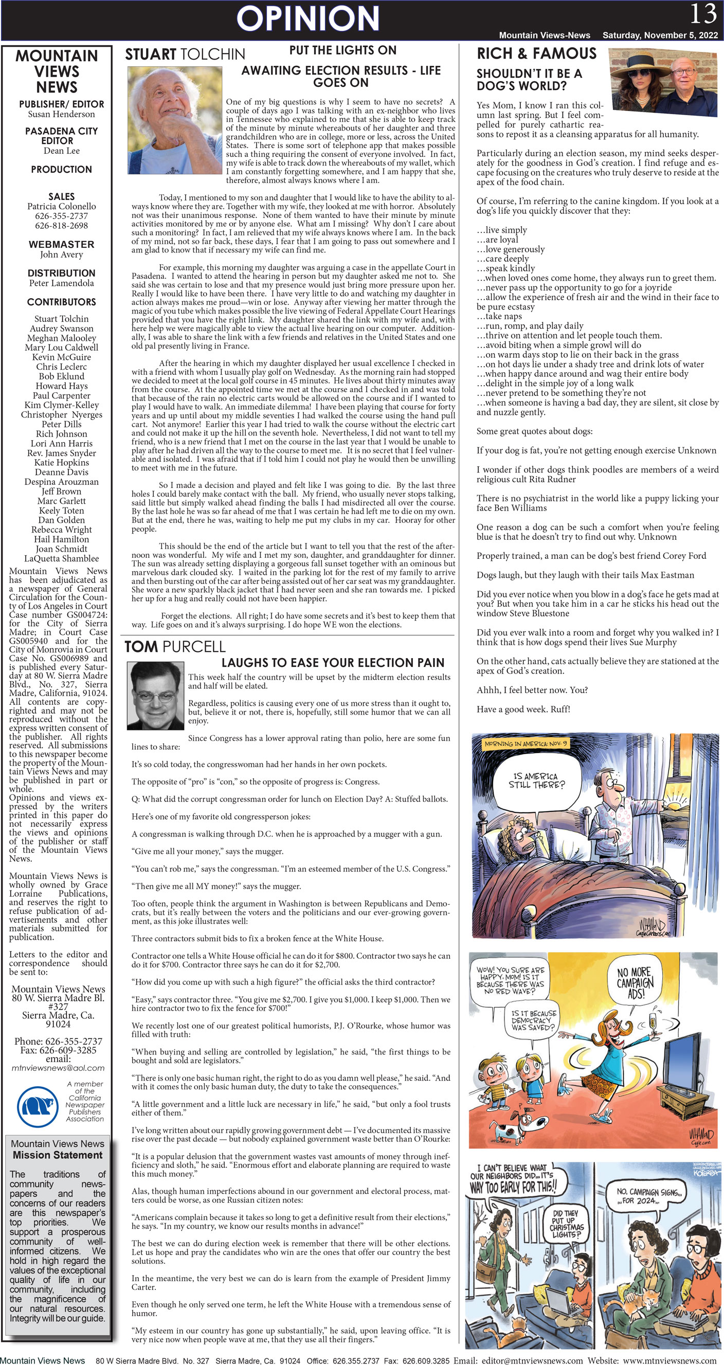 MVNews this week:  Page 13