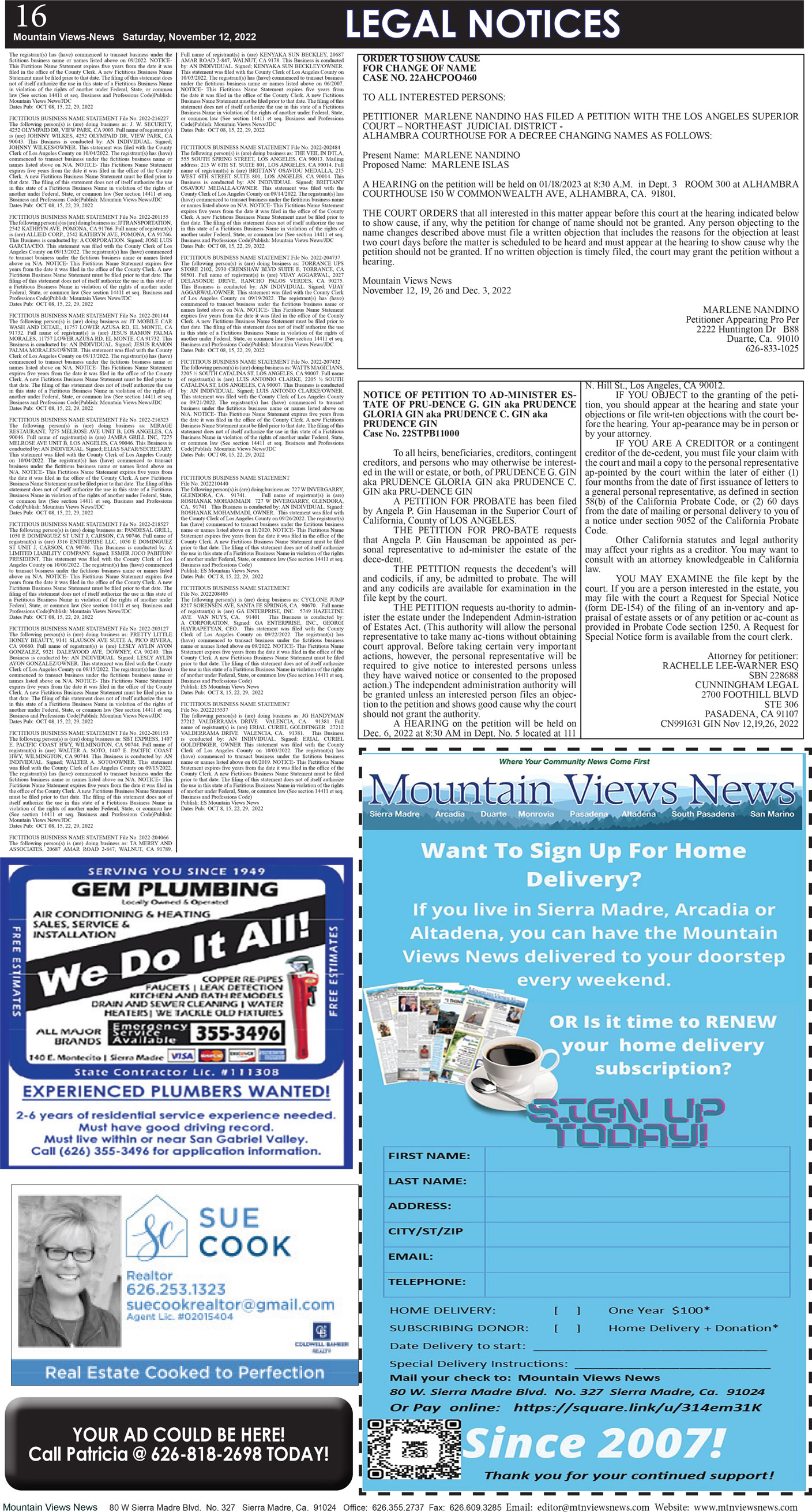 MVNews this week:  Page 16