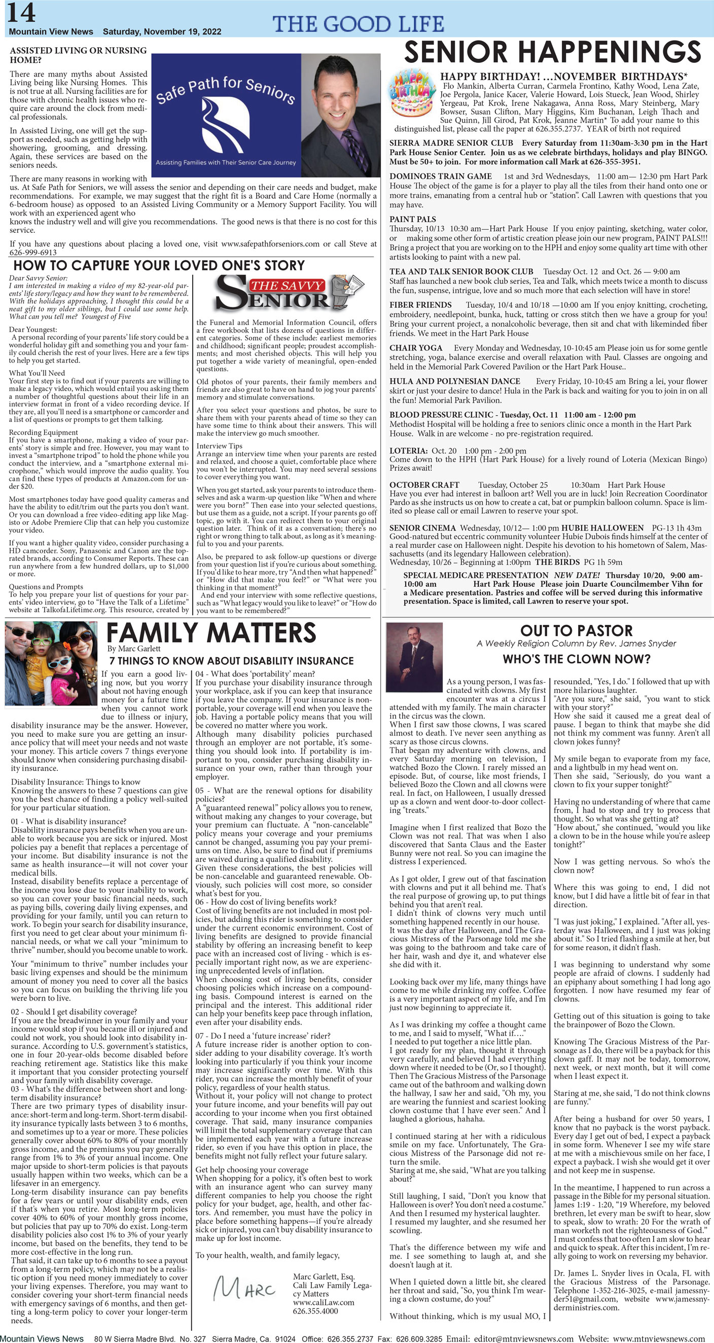 MVNews this week:  Page 14