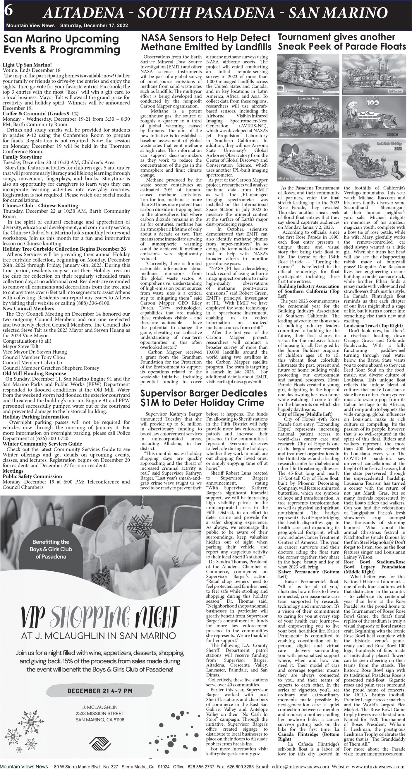 MVNews this week:  Page 6