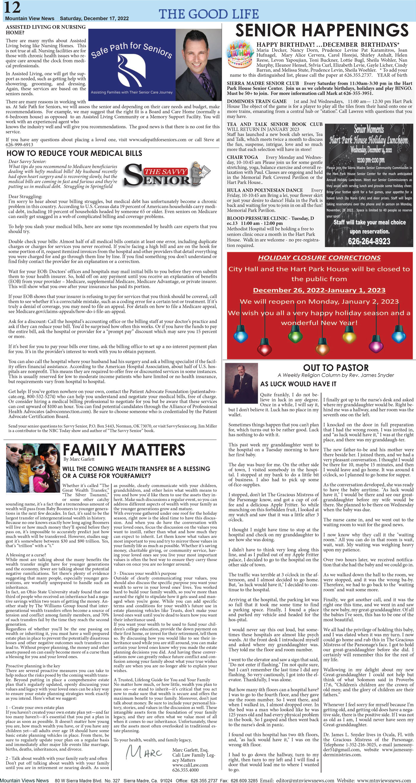 MVNews this week:  Page 12