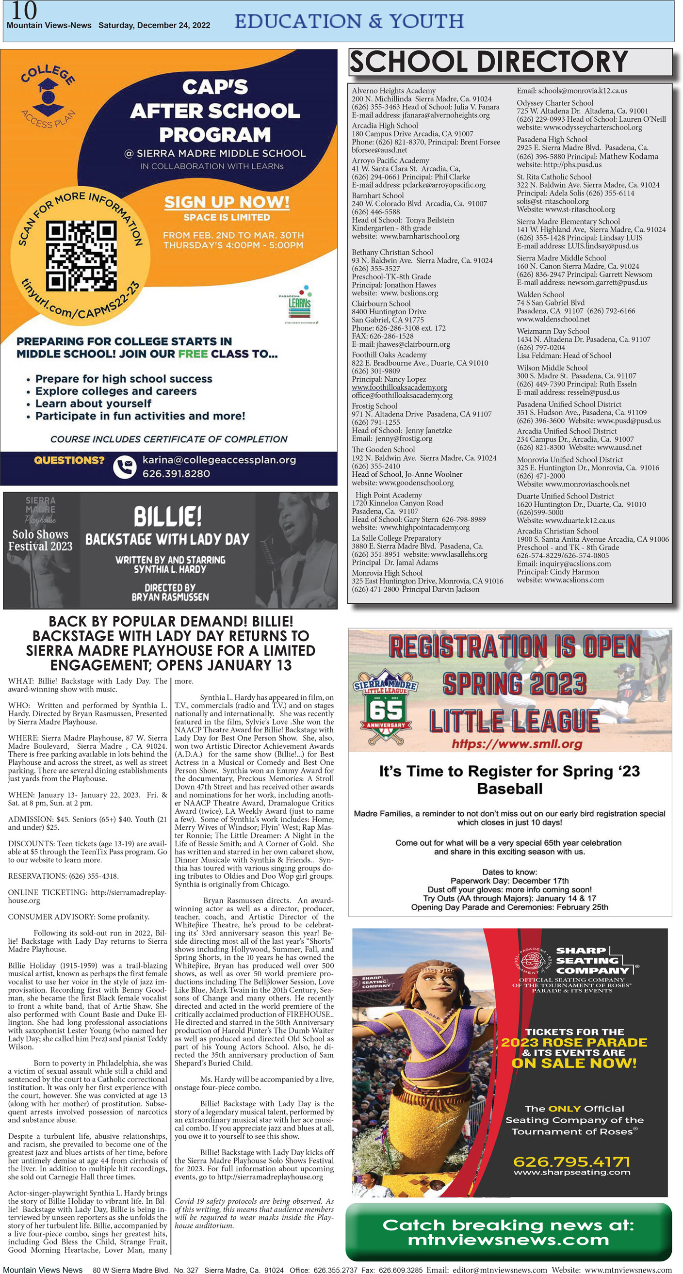 MVNews this week:  Page 10