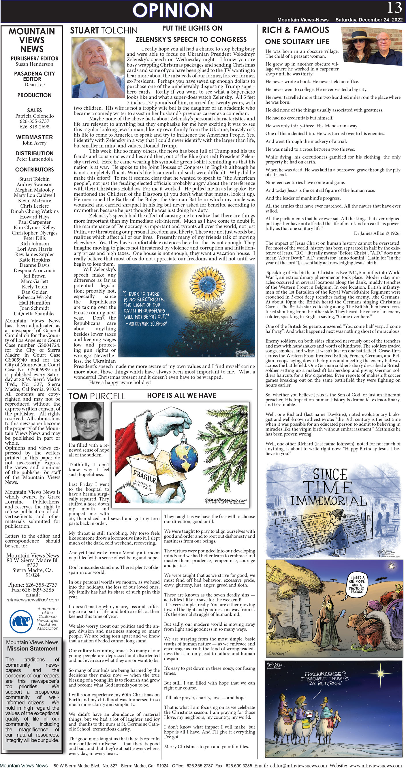 MVNews this week:  Page 13