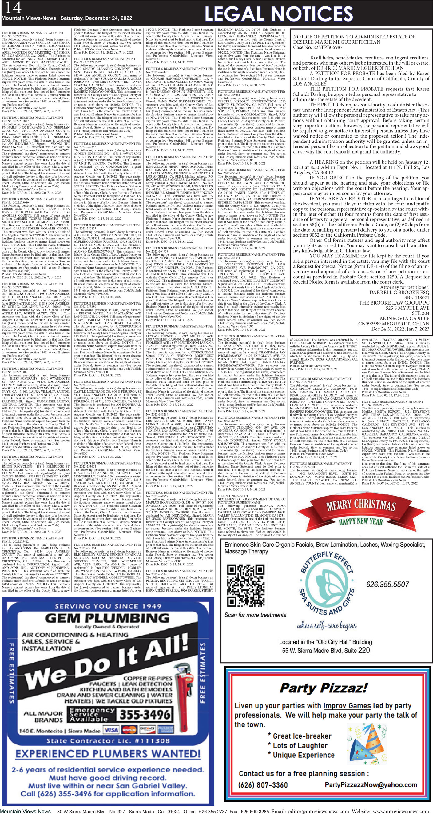 MVNews this week:  Page 14