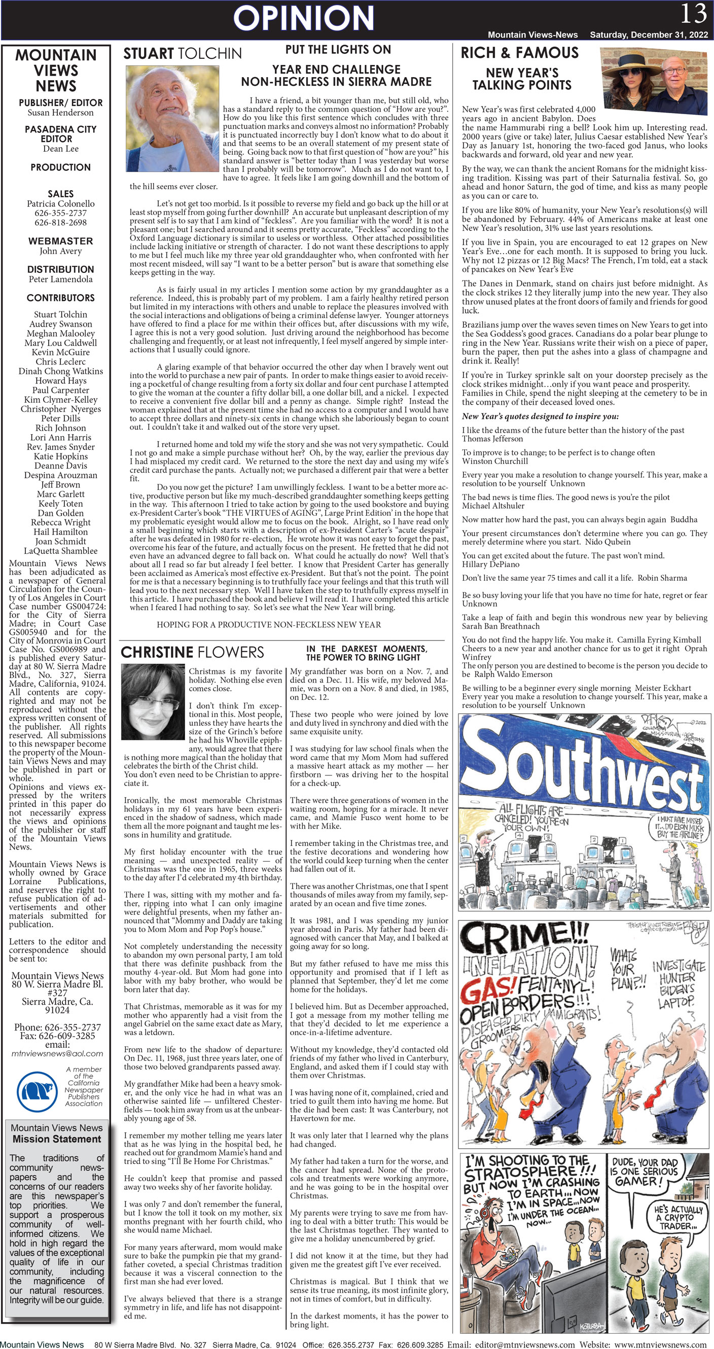 MVNews this week:  Page 13