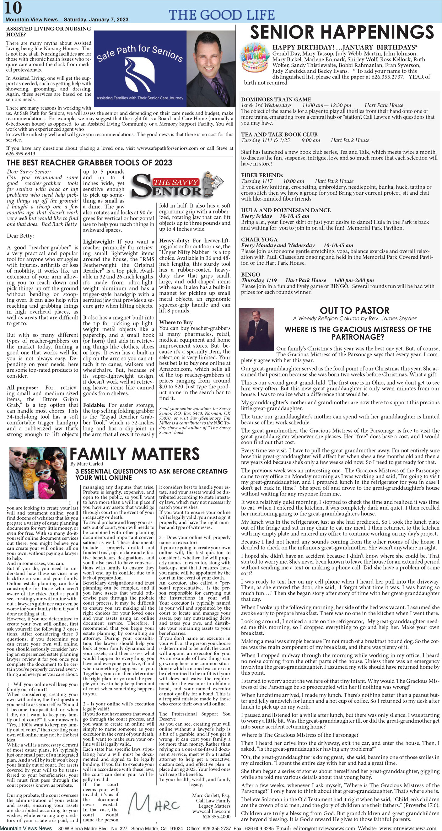 MVNews this week:  Page 10