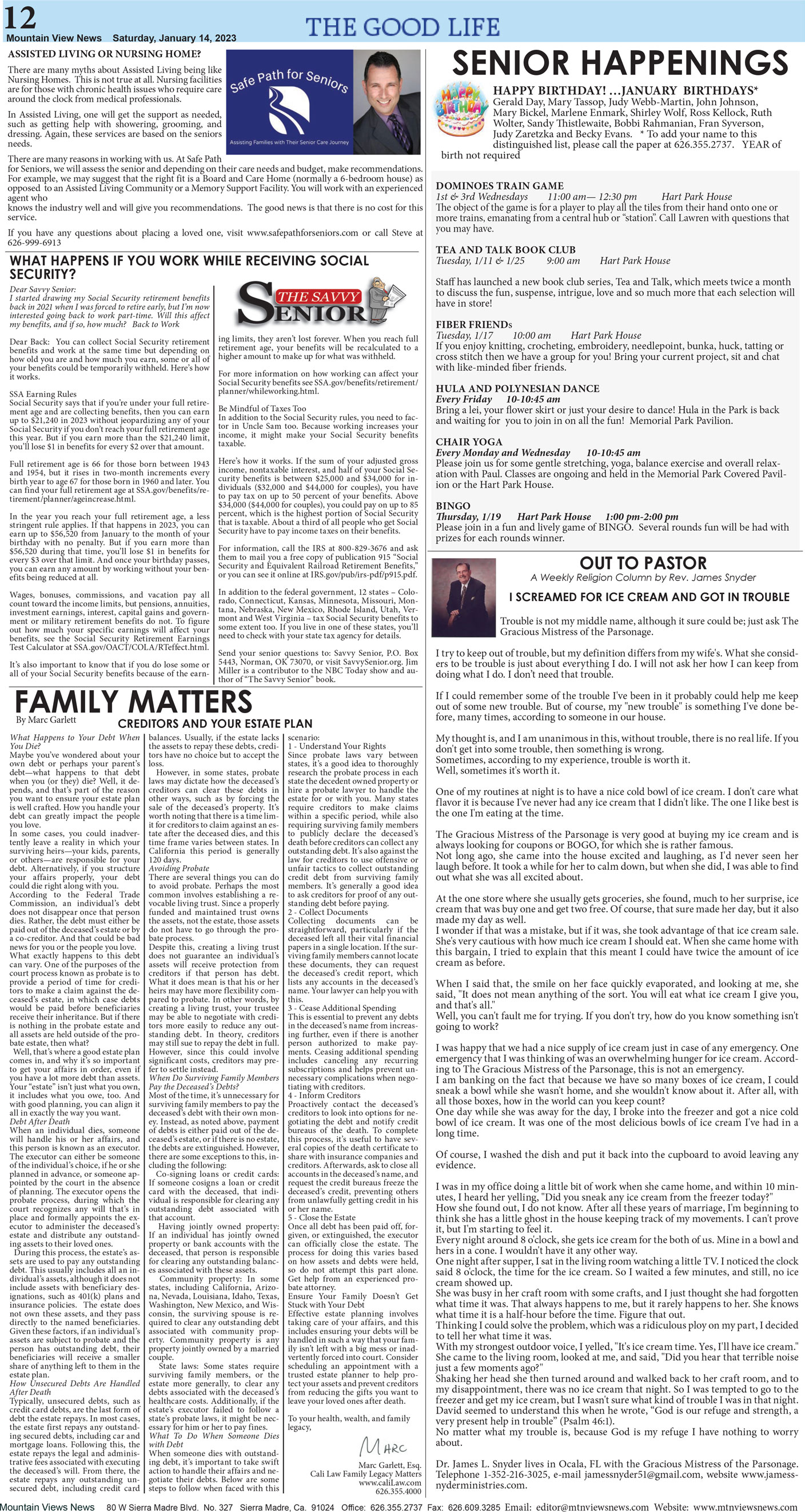 MVNews this week:  Page 12