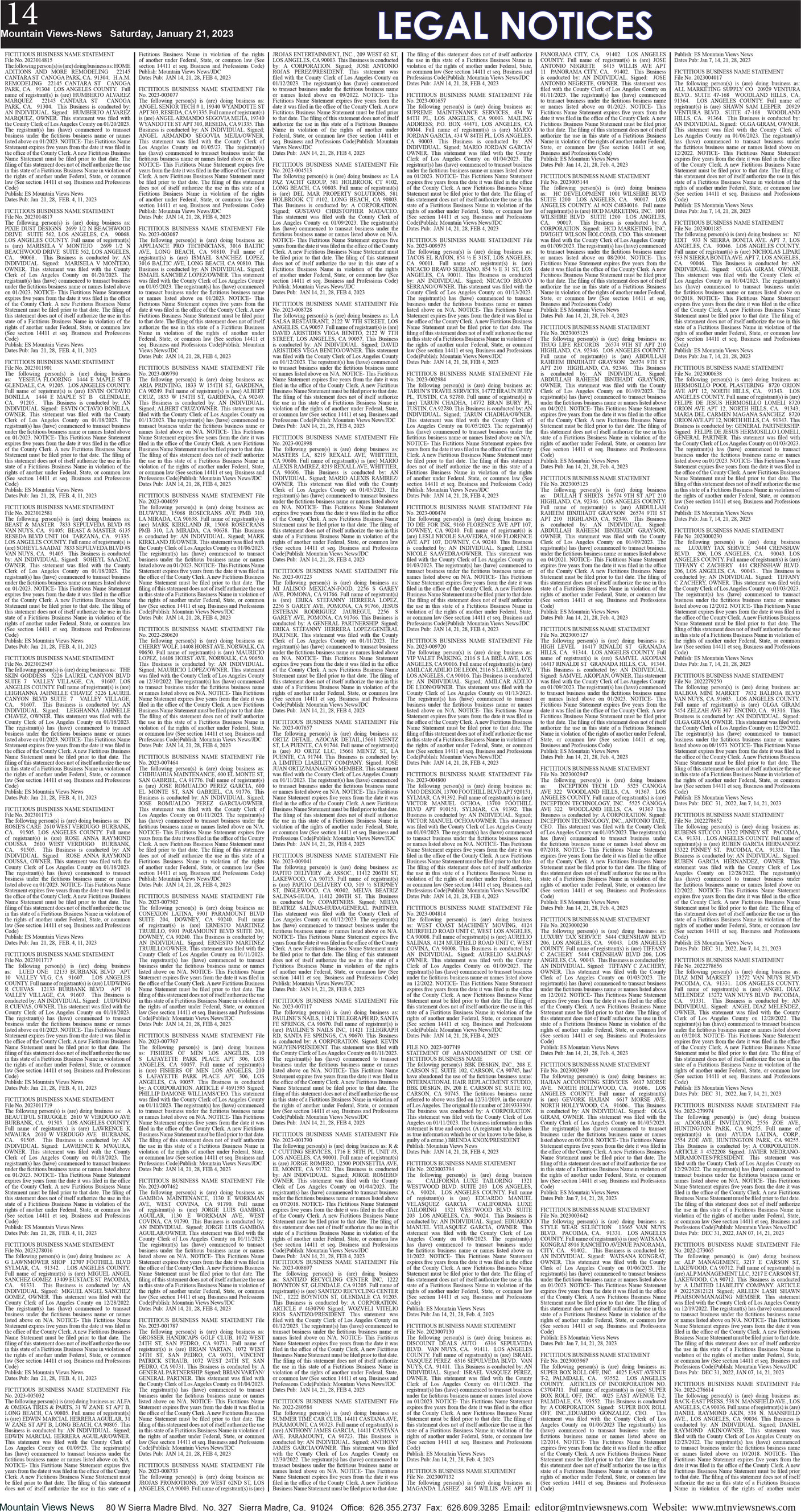 MVNews this week:  Page 14