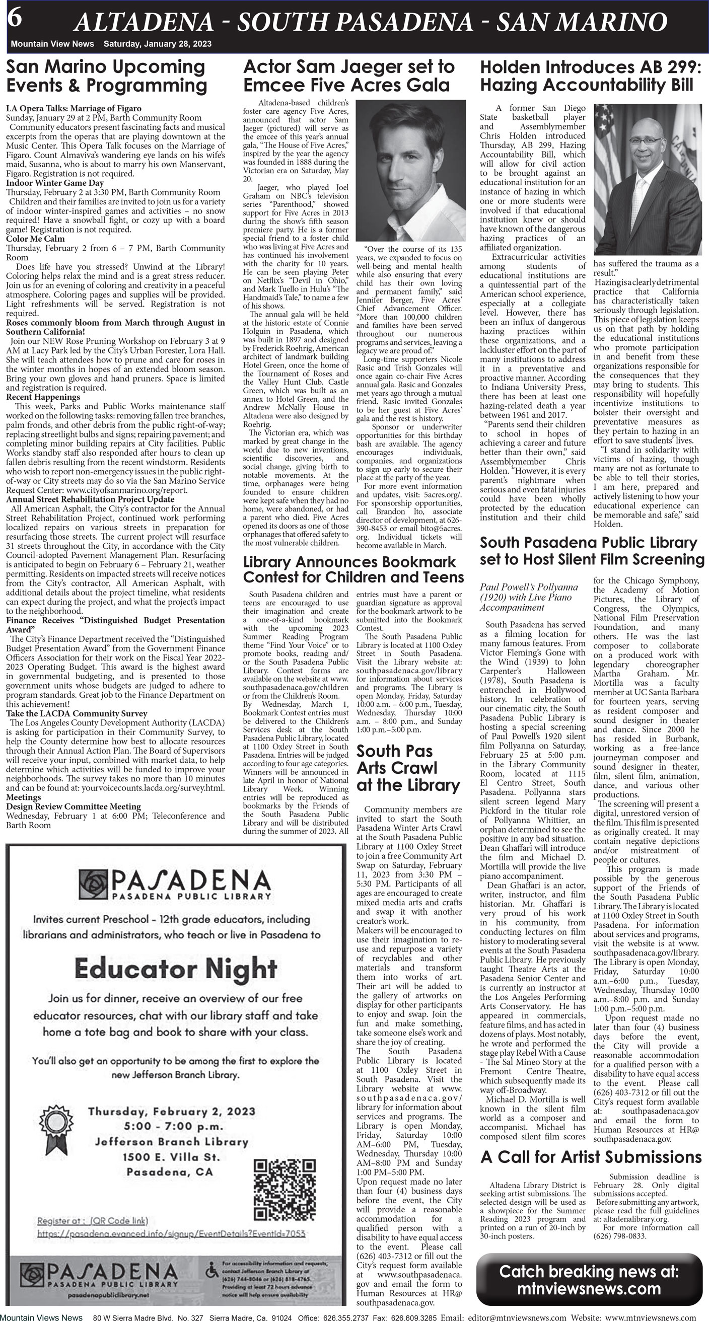 MVNews this week:  Page 6