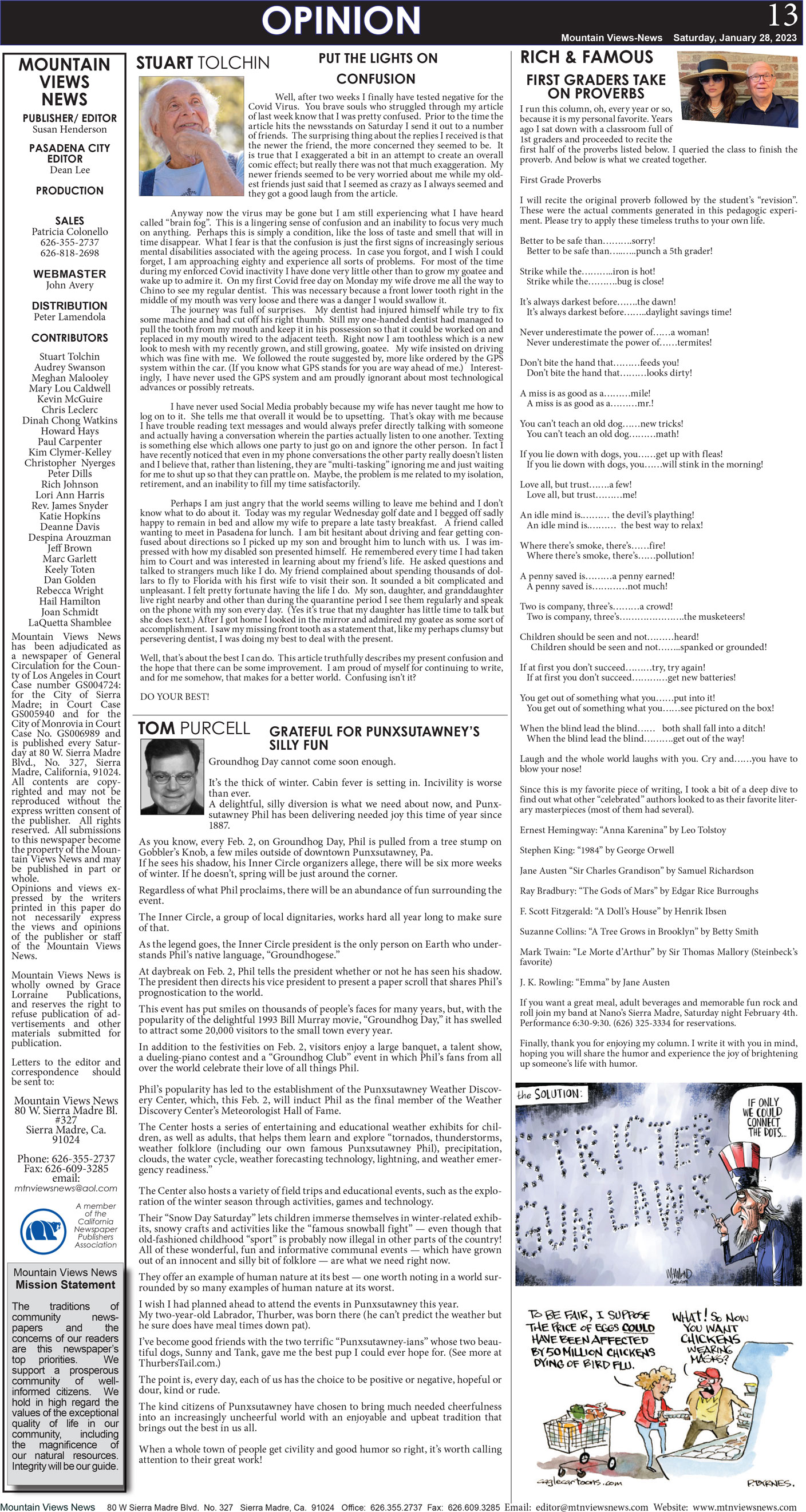 MVNews this week:  Page 13